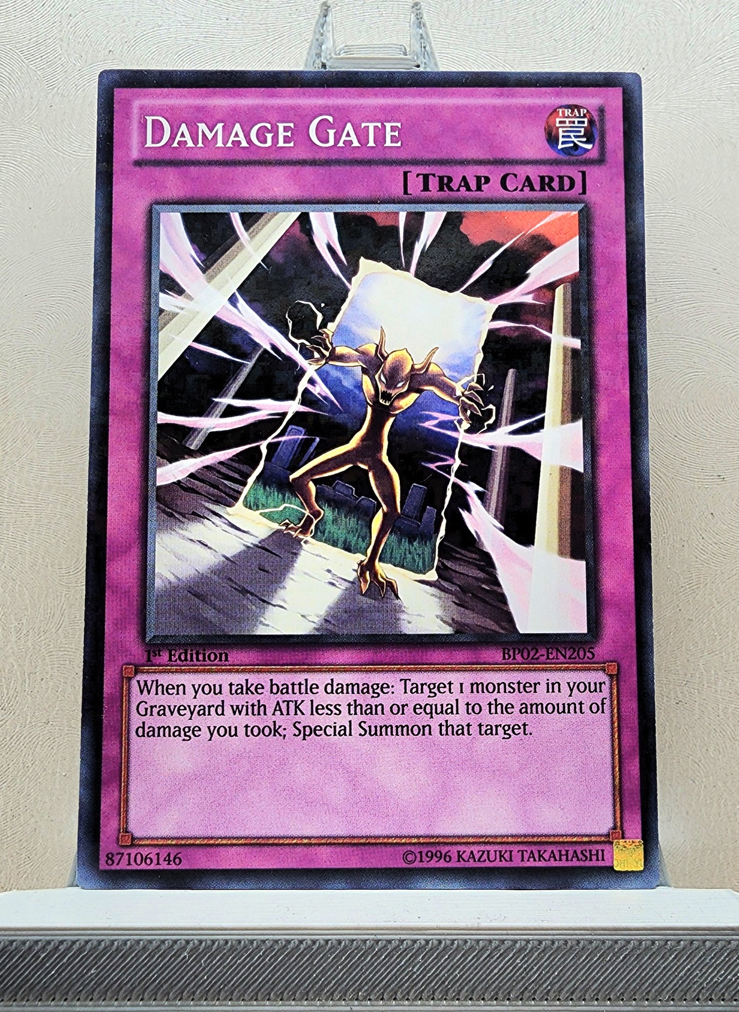 Yugioh! 1x Damage Gate (BP02 - Mosaic Rare) 1st Edition