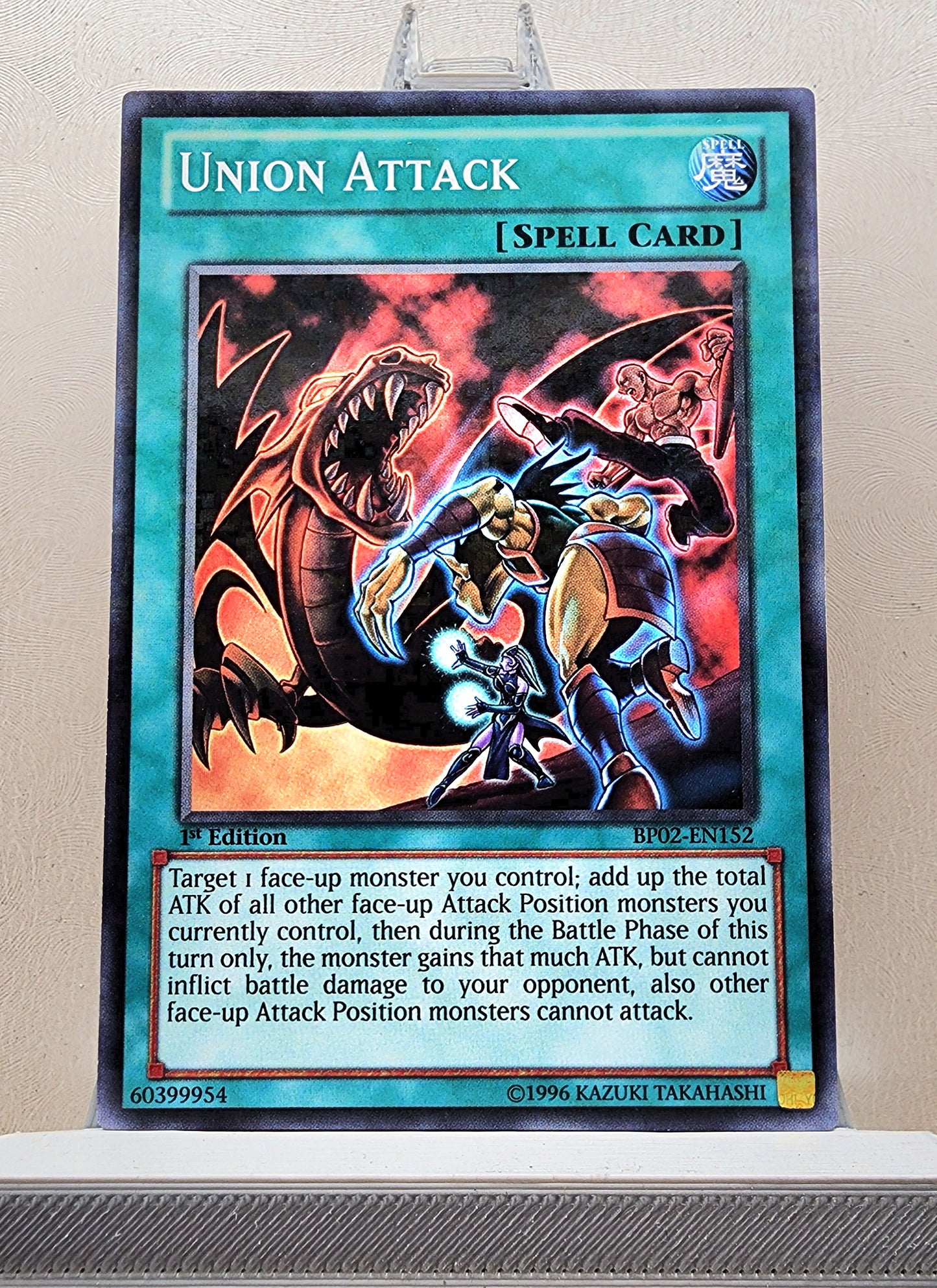 Yugioh! 1x Union Attack (BP02 - Mosaic Rare) 1st Edition