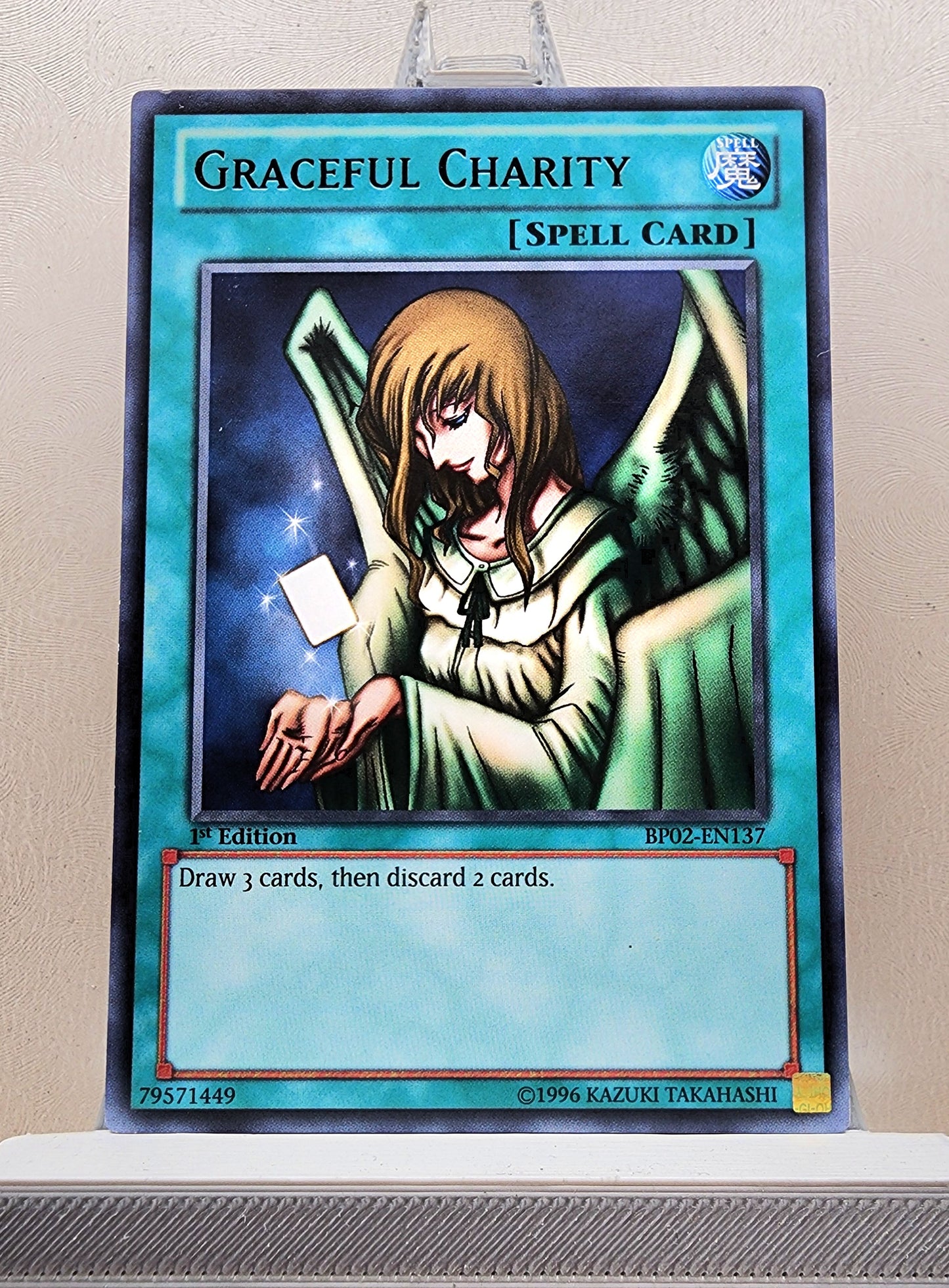 Yugioh! 1x Graceful Charity (BP02 - Rare) 1st Edition