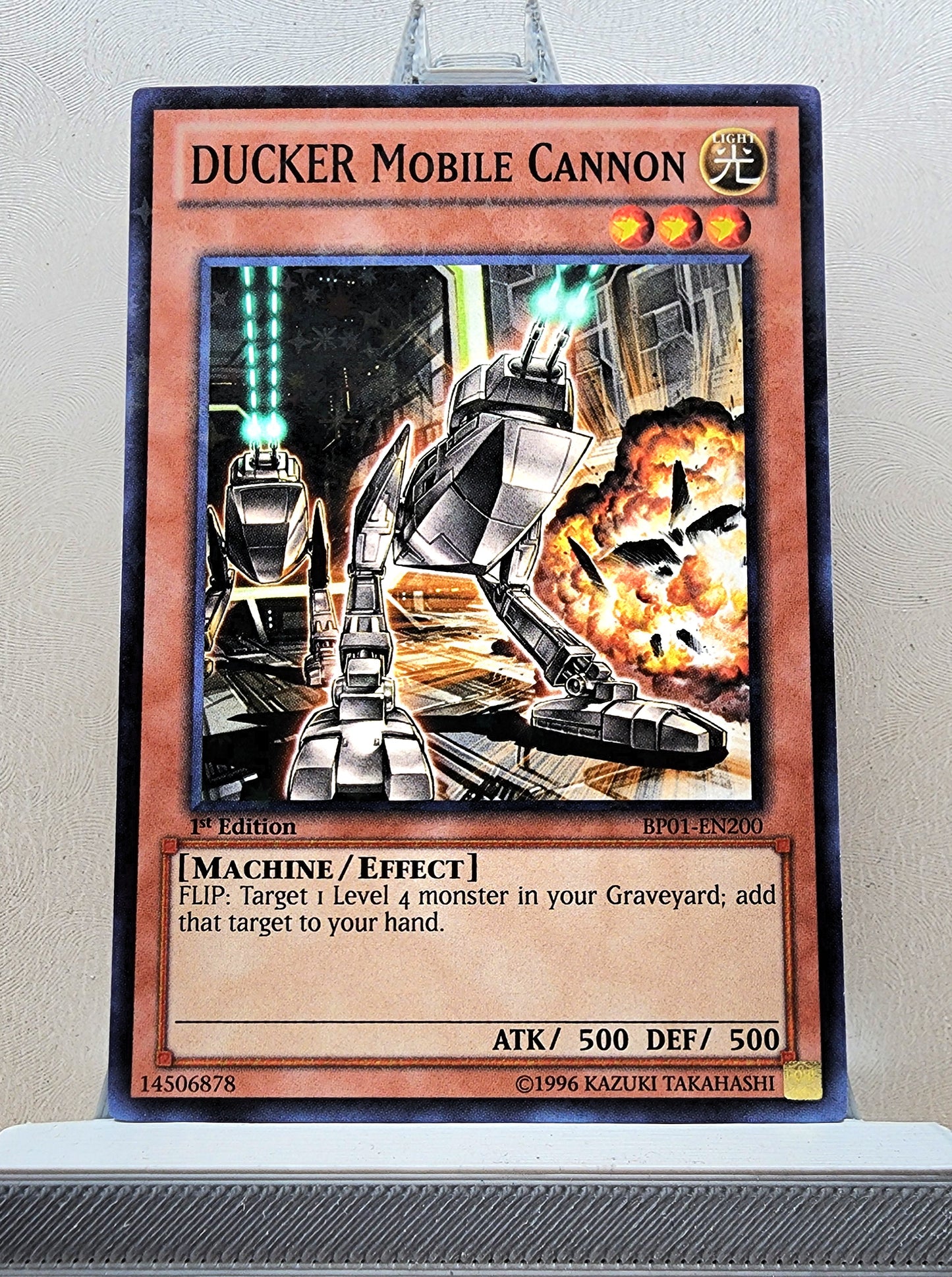 Yugioh! 1x DUCKER Mobile Cannon (BP01 - Starfoil Rare) 1st Edition