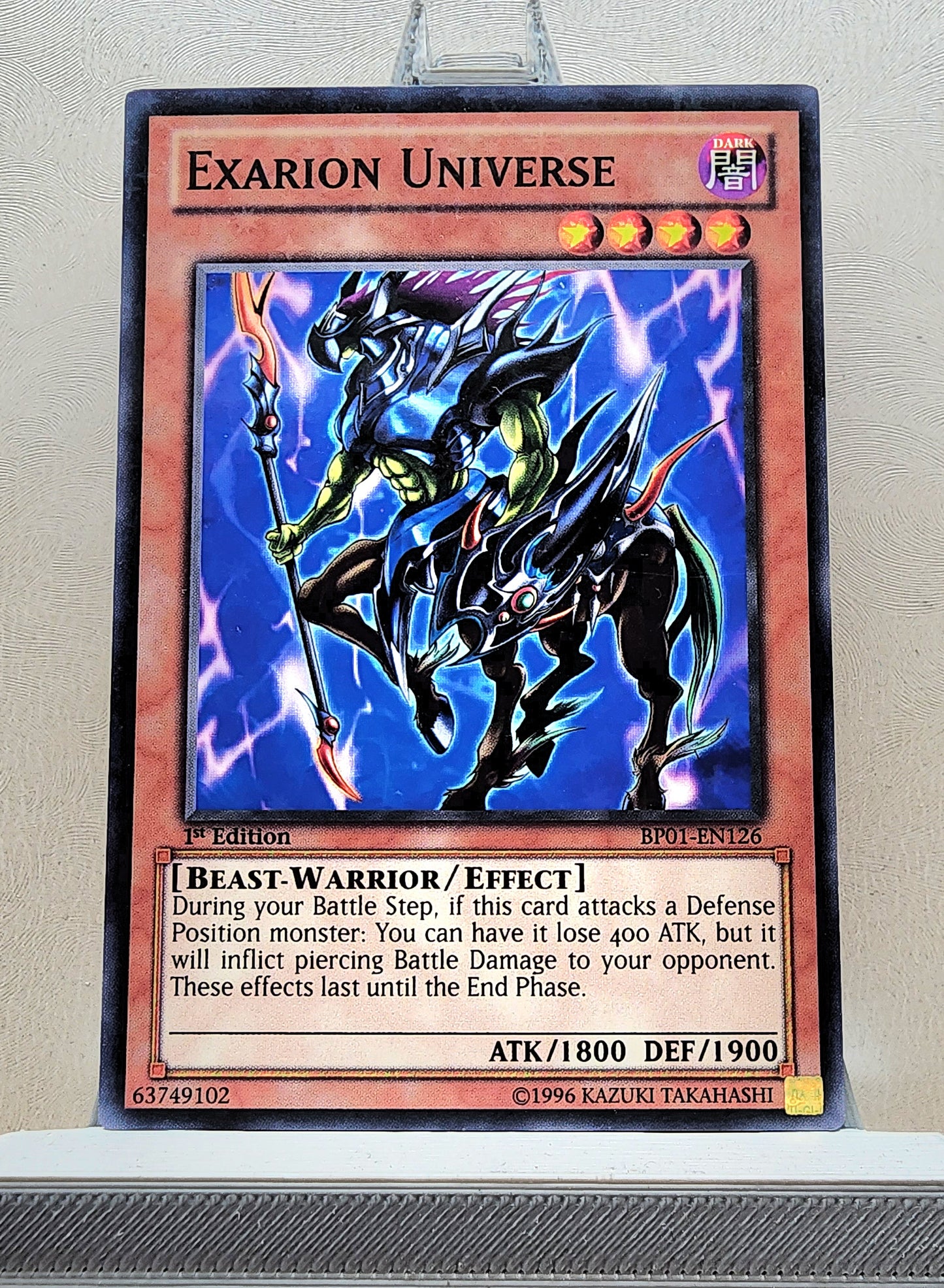 Yugioh! 1x Exarion Universe (BP01 - Starfoil Rare) 1st Edition