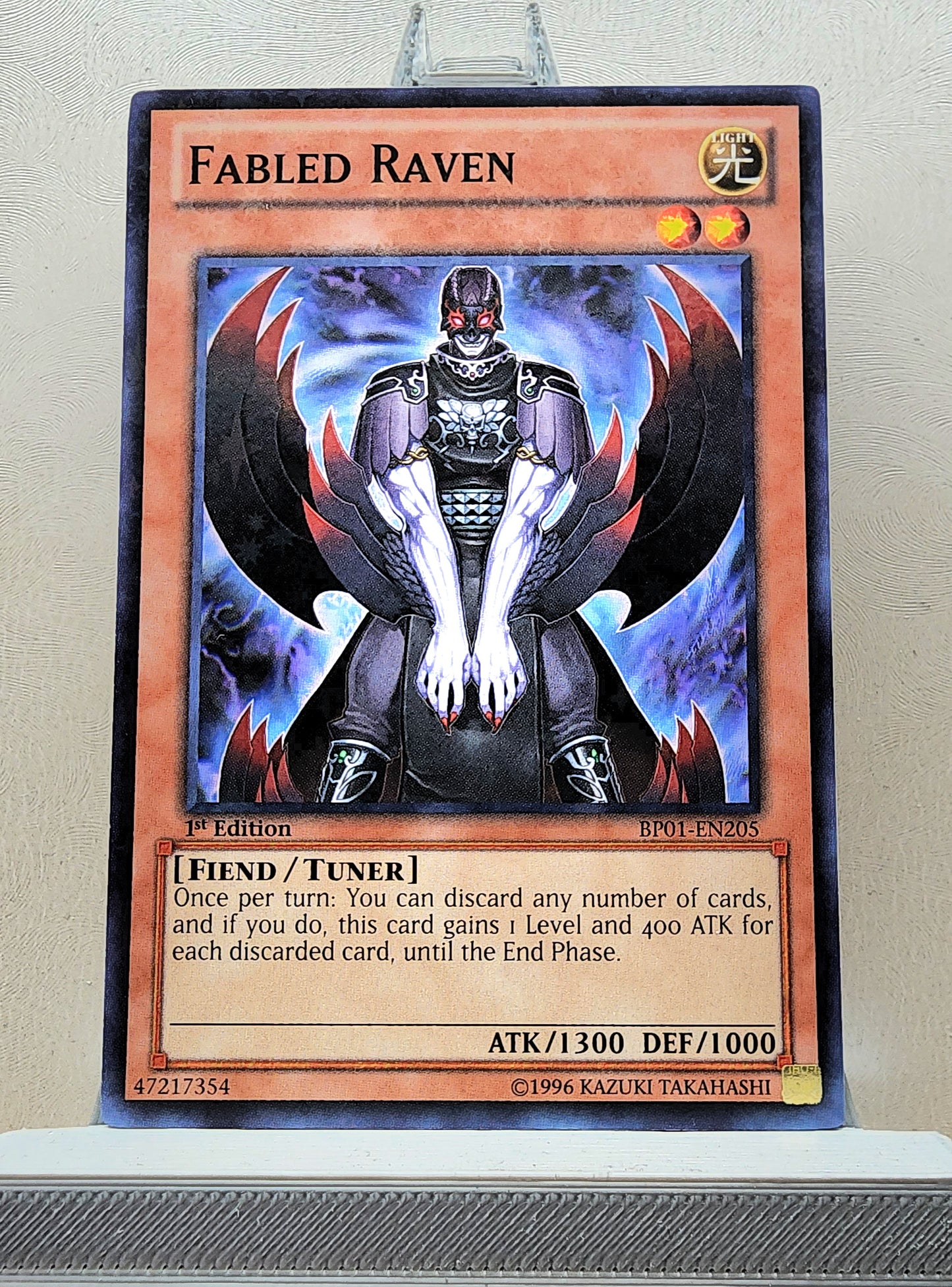 Yugioh! 1x Fabled Raven (BP01 - Starfoil Rare) 1st Edition