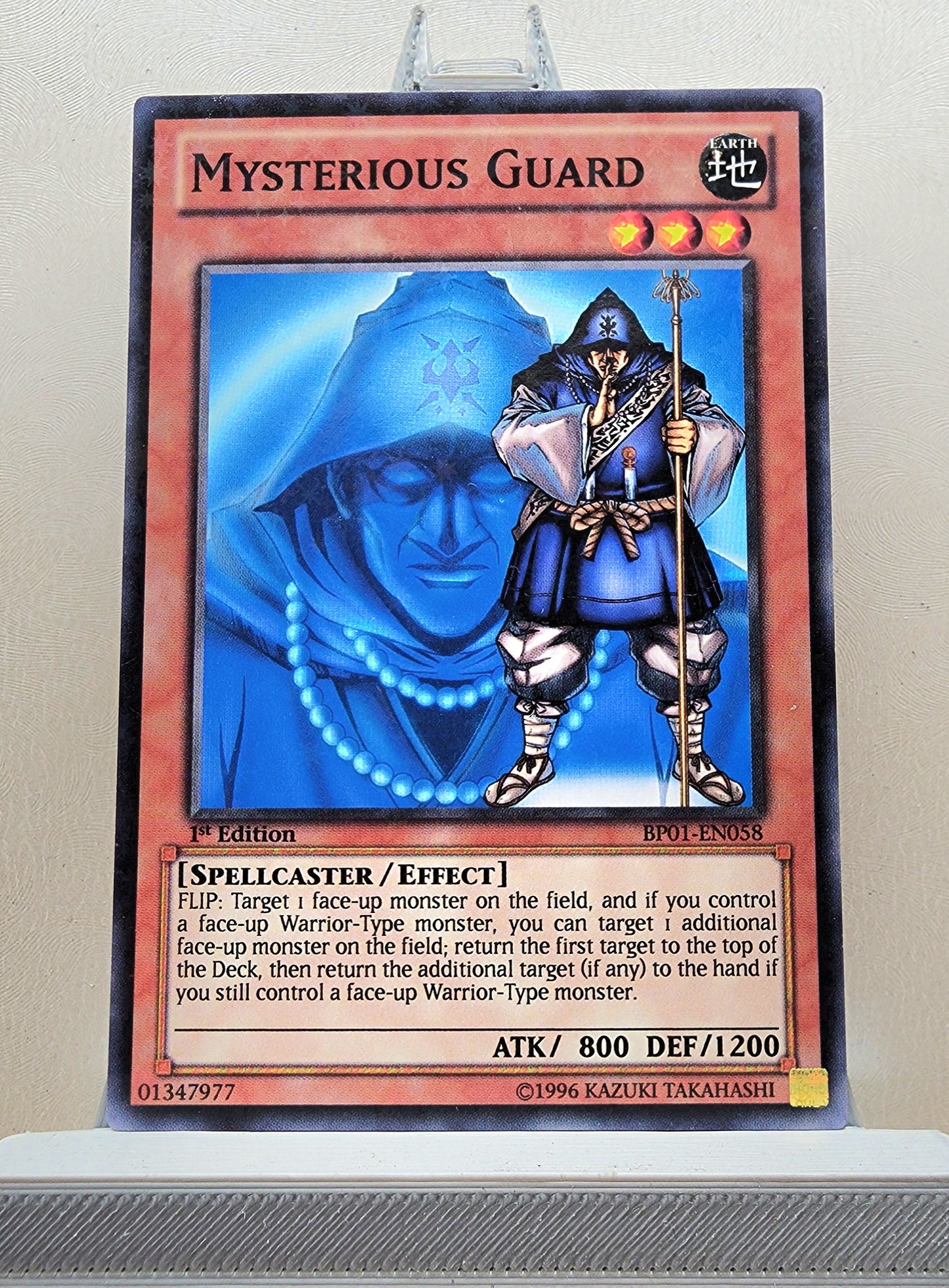 Yugioh! 1x Mysterious Guard (BP01 - Starfoil Rare) 1st Edition
