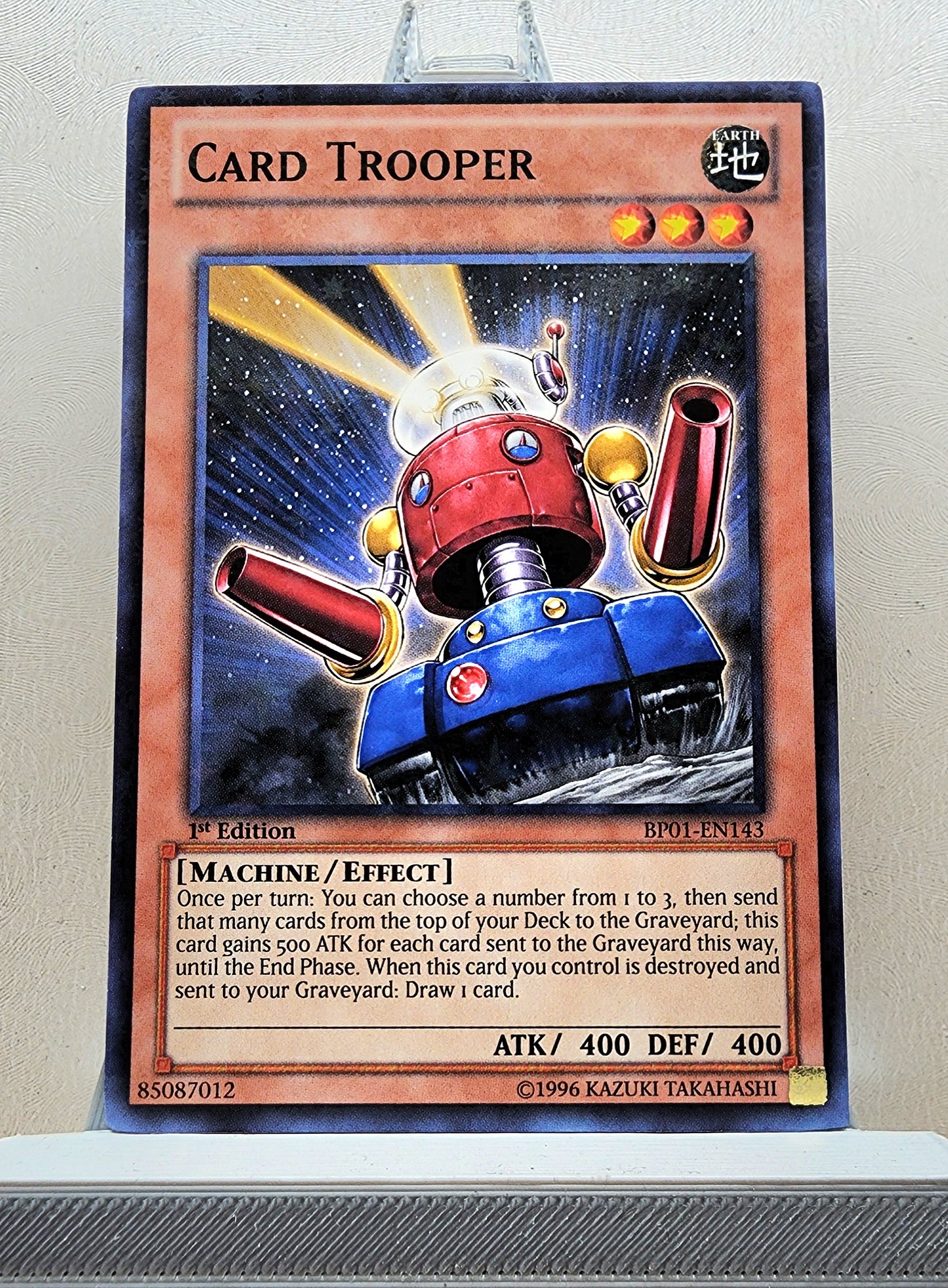 Yugioh! 1x Card Trooper (BP01 - Starfoil Rare) 1st Edition