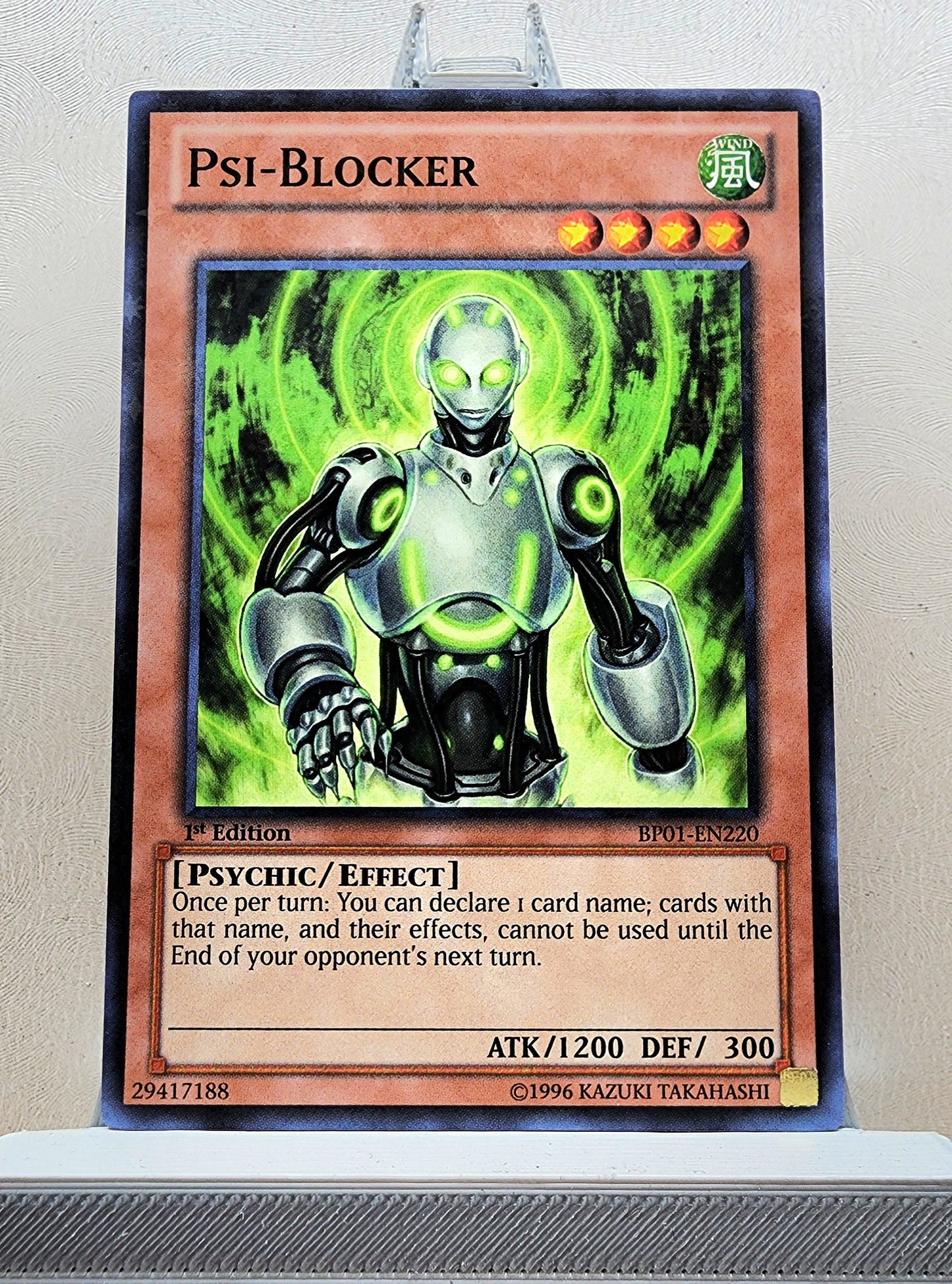 Yugioh! 1x Psi-Blocker (BP01 - Starfoil Rare) 1st Edition