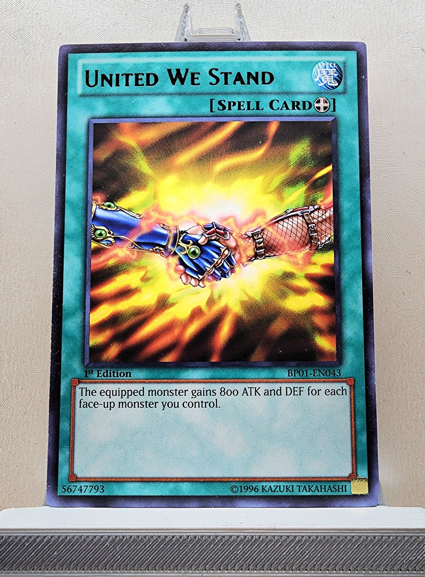 Yugioh! 1x United We Stand (BP01 - Rare) 1st Edition
