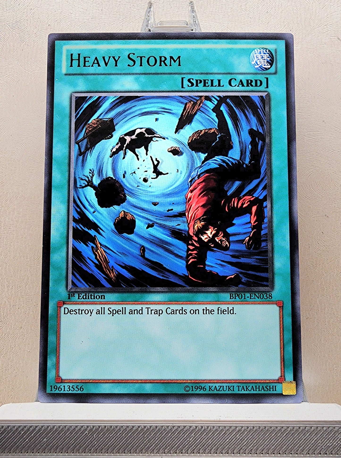 Yugioh! 1x Heavy Storm (BP01 - Rare) 1st Edition