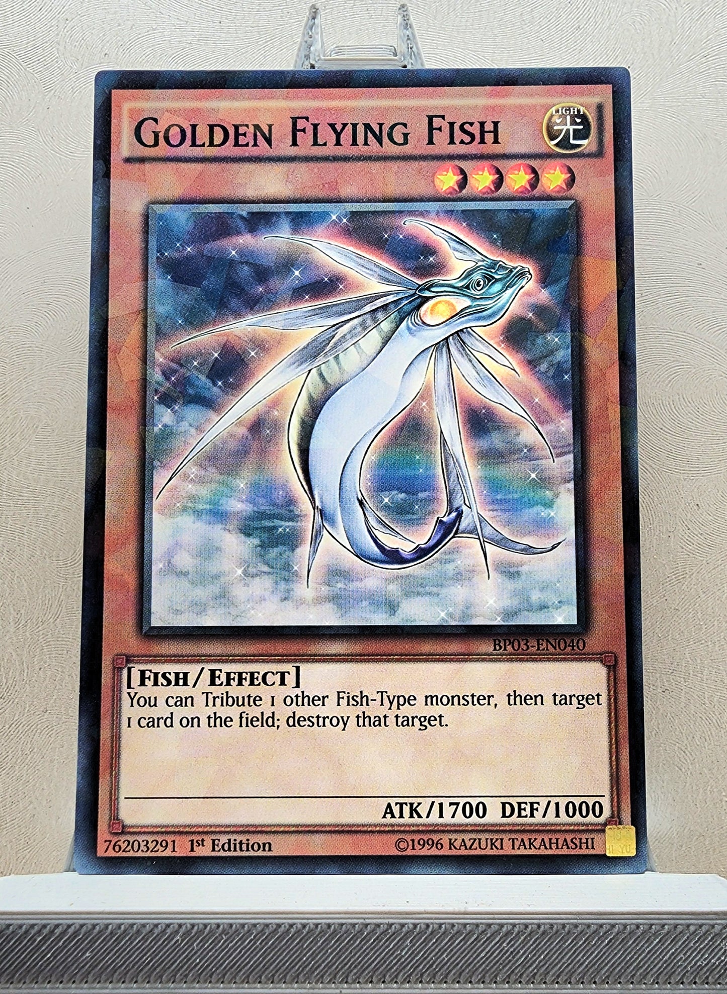 Yugioh! 1x Golden Flying Fish (BP03 - Shatterfoil Rare) 1st Edition