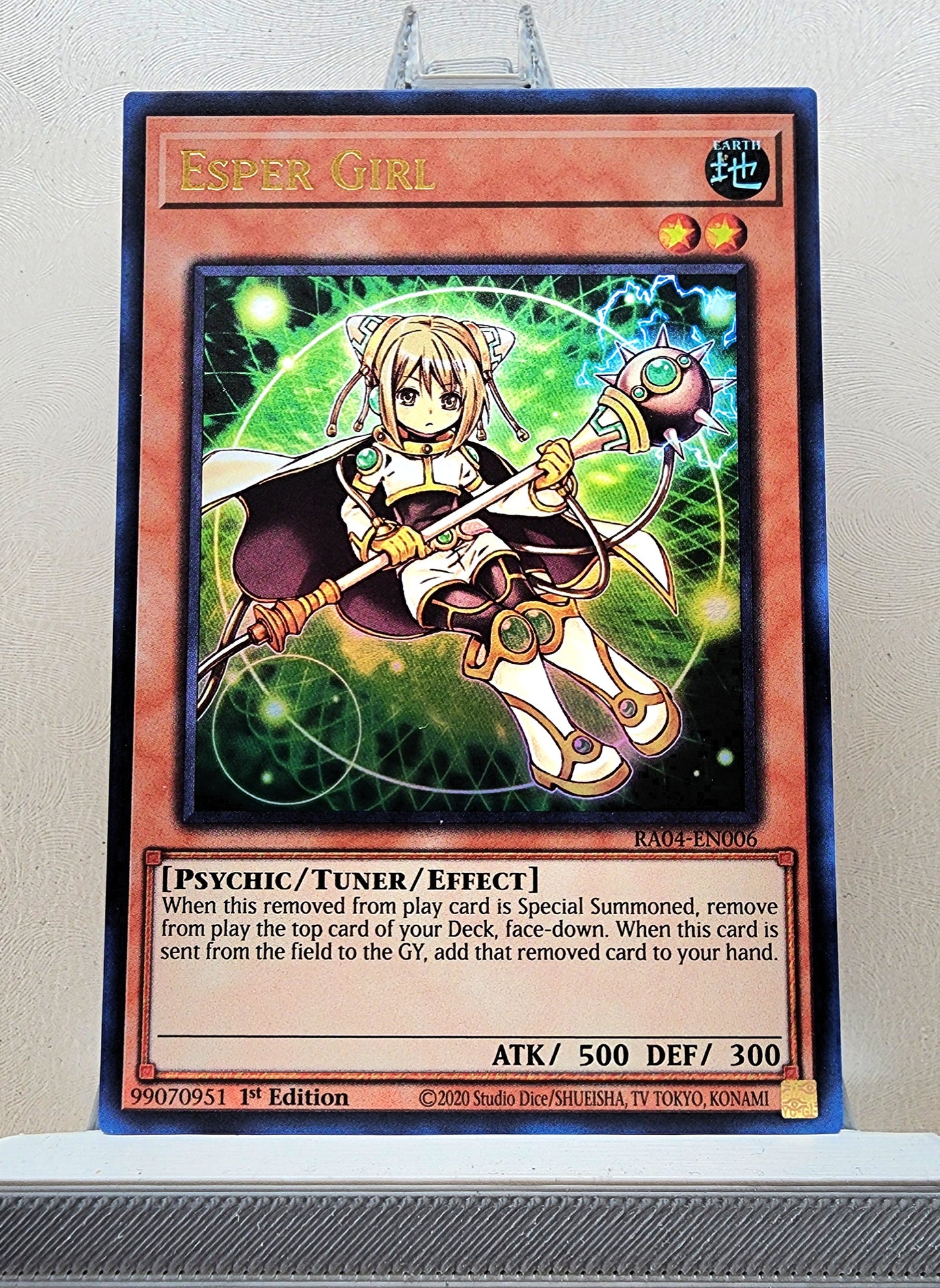 Yugioh! 1x Esper Girl (RA04 - Ultra Rare) 1st Edition