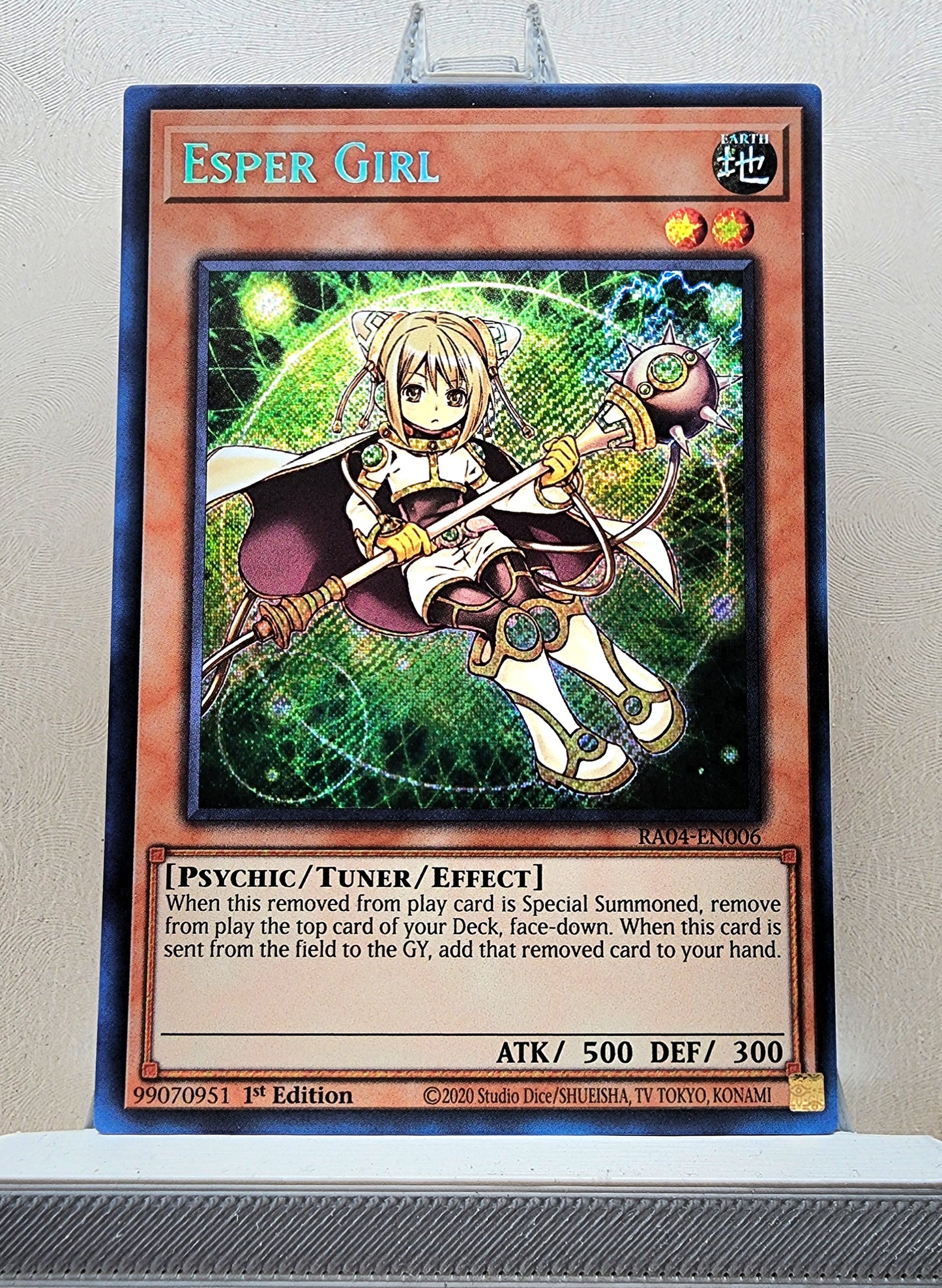 Yugioh! 1x Esper Girl (RA04 - Secret Rare) 1st Edition
