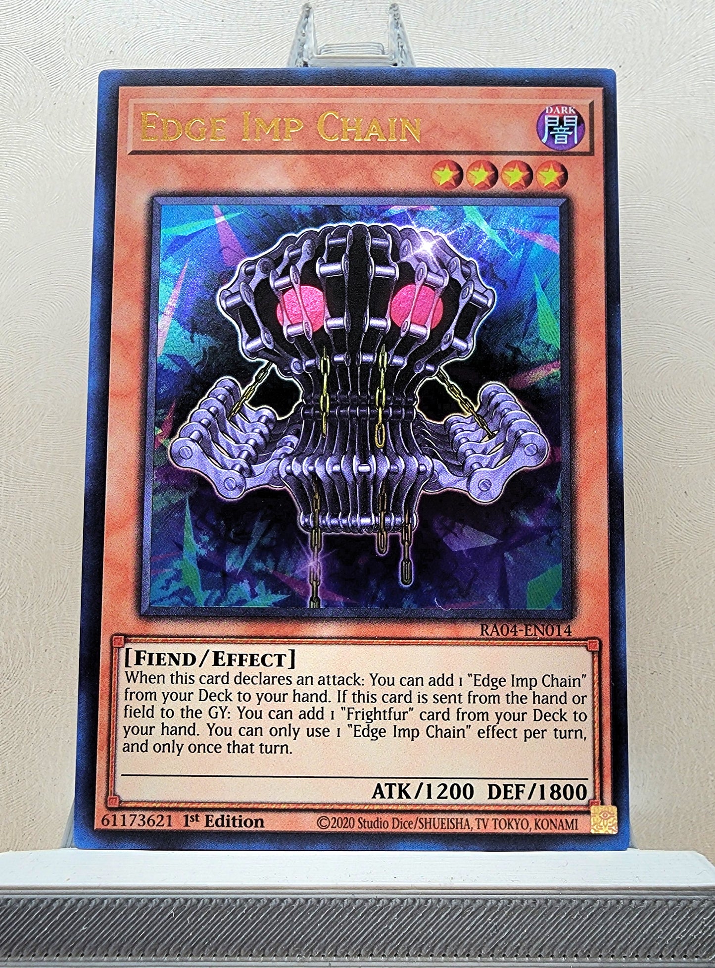Yugioh! 1x Edge Imp Chain (RA04 - Ultra Rare) 1st Edition