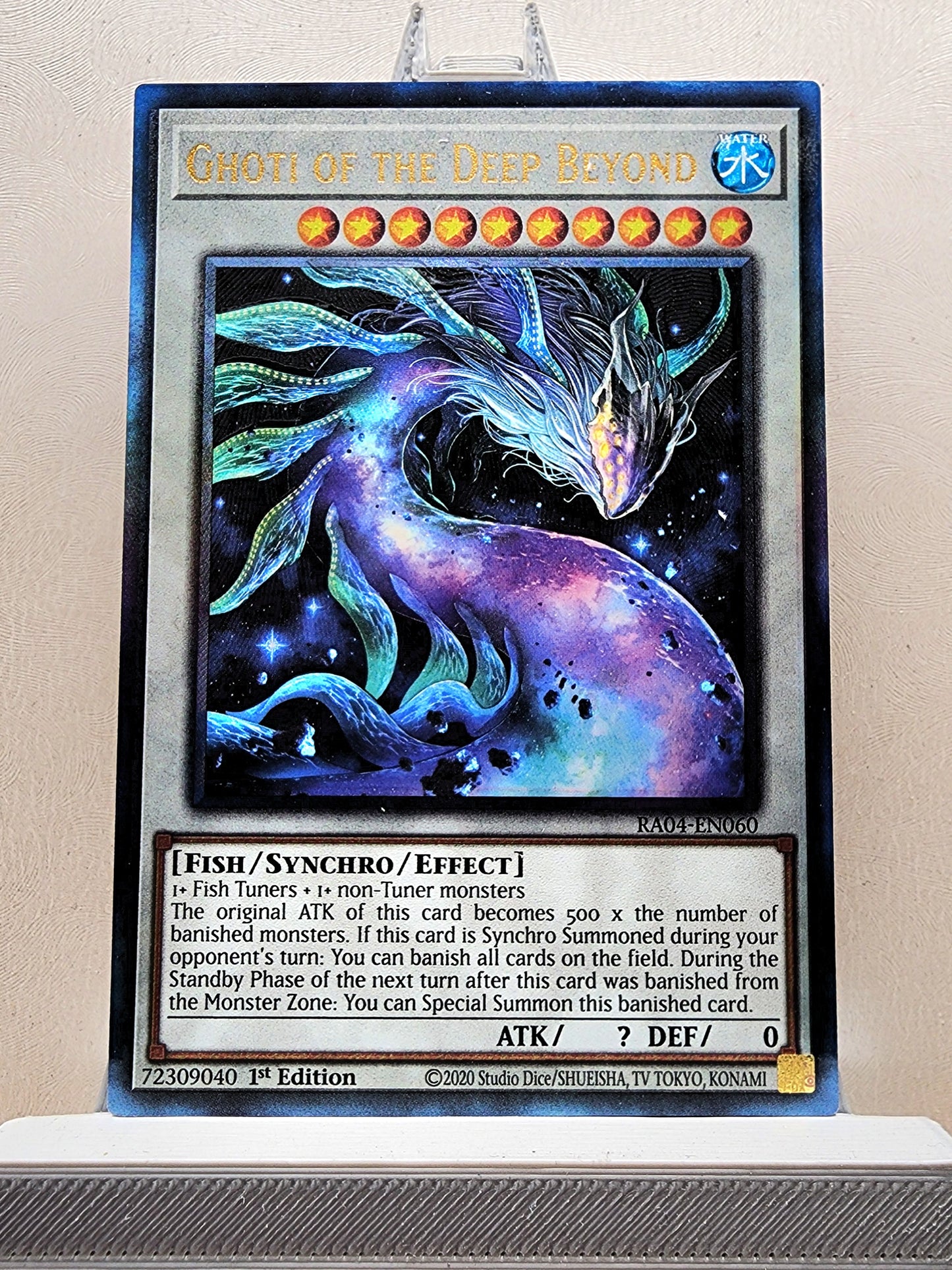Yugioh! 1x Ghoti of the Deep Beyond (RA04 - Prismatic Ultimate Rare) 1st Edition