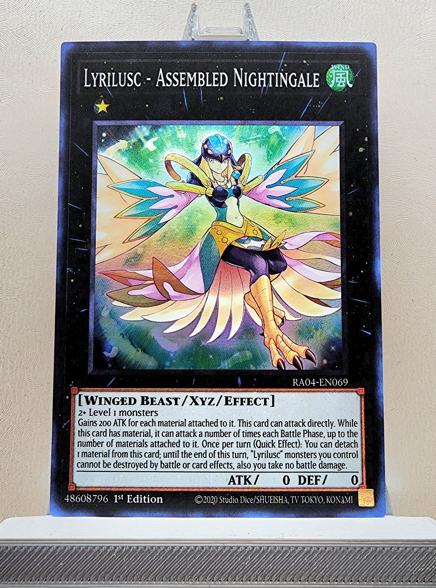 Yugioh! 1x Lyrilusc - Assembled Nightingale (RA04 - Super Rare) 1st Edition