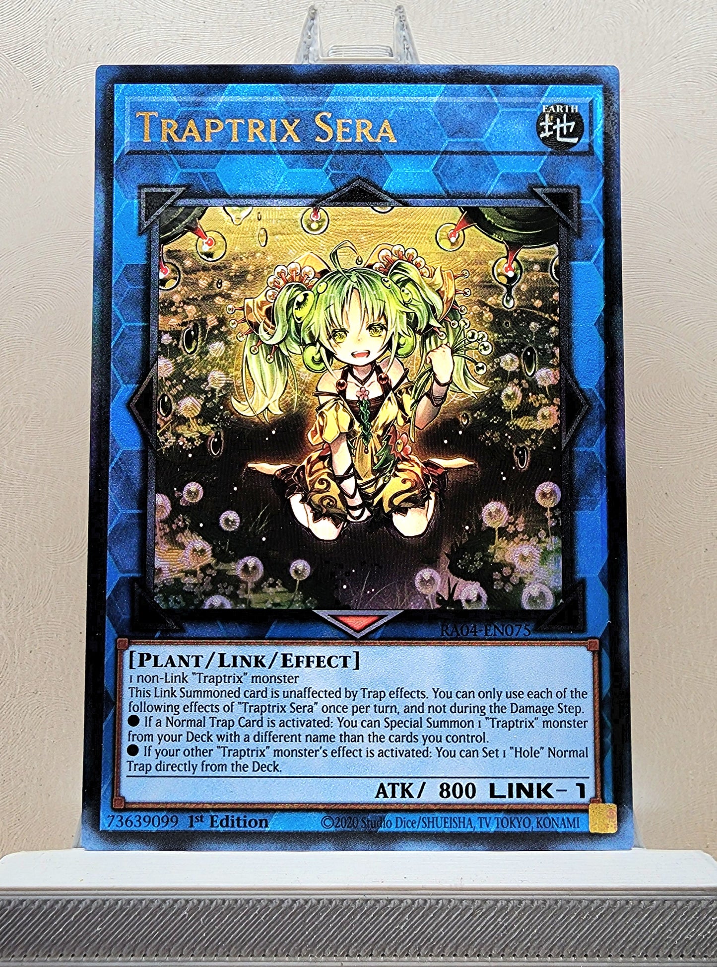 Yugioh! 1x Traptrix Sera (RA04 - Prismatic Ultimate Rare) 1st Edition
