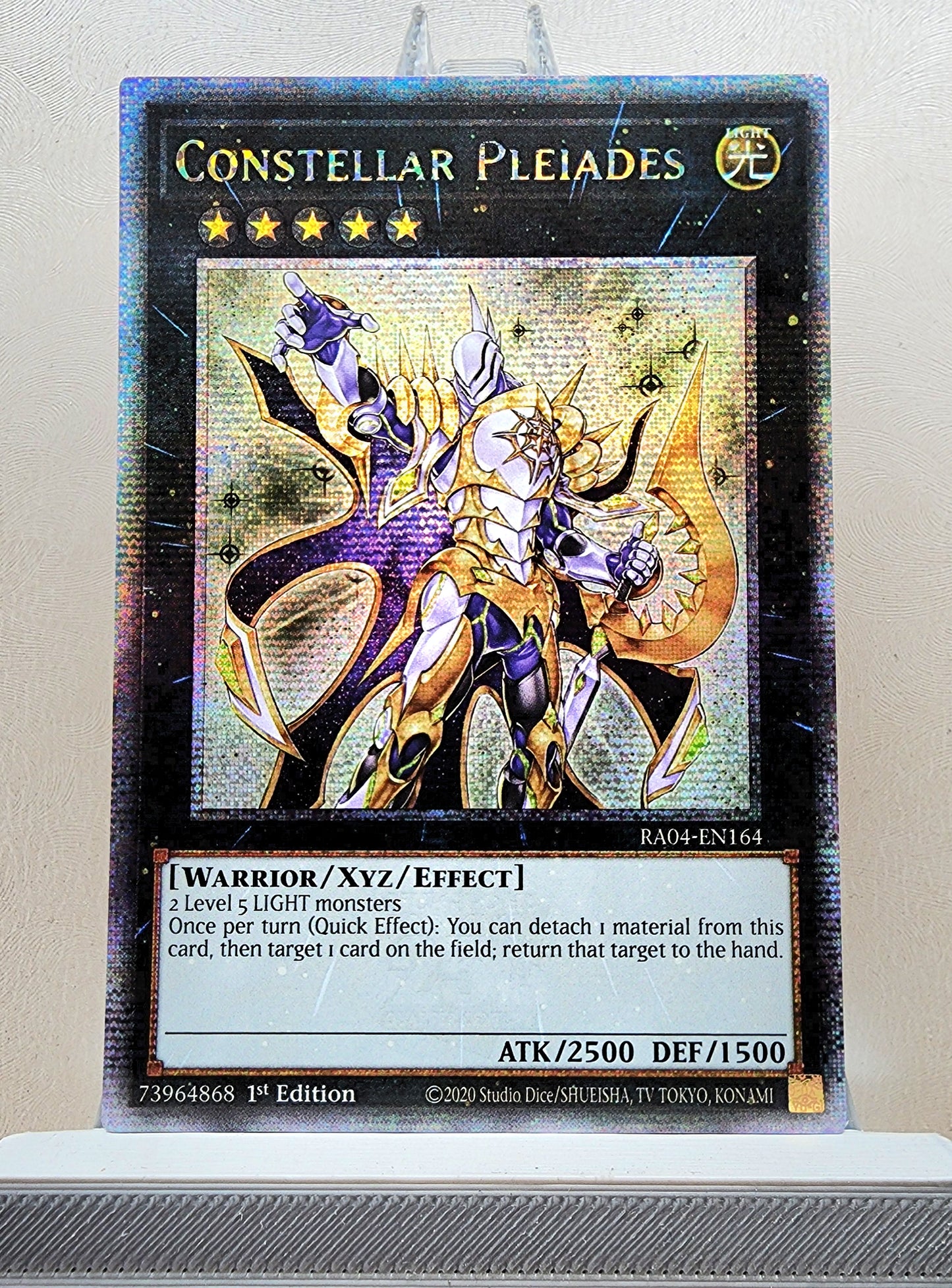 Yugioh! 1x Constellar Pleiades (RA04 - Quarter Century Secret Rare) 1st Edition
