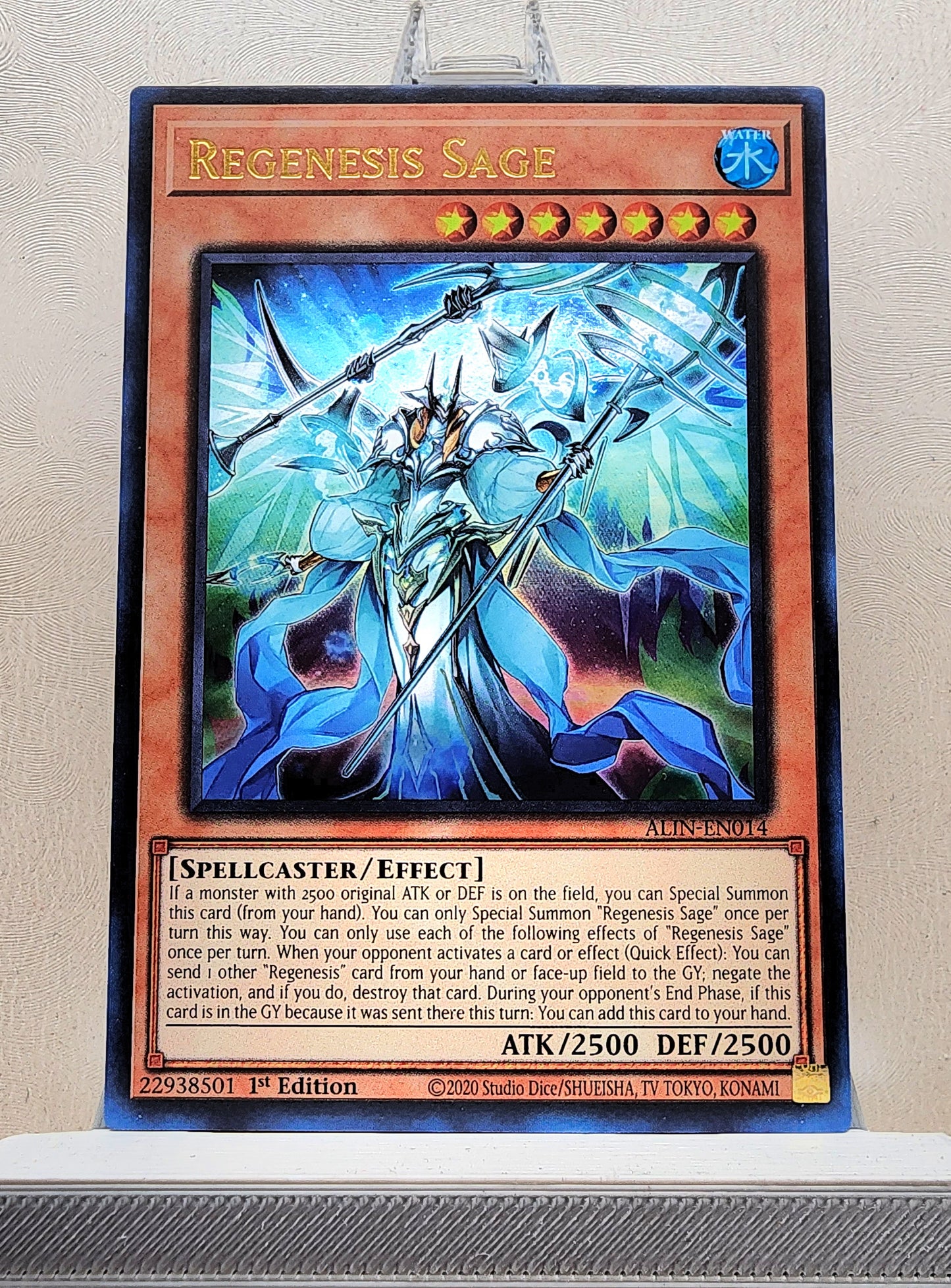 Yugioh! 1x Regenesis Sage (ALIN - Ultra Rare) 1st Edition