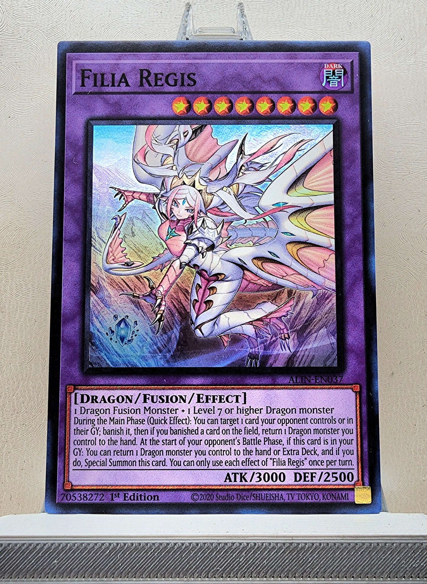 Yugioh! 1x Filia Regis (ALIN - Super Rare) 1st Edition