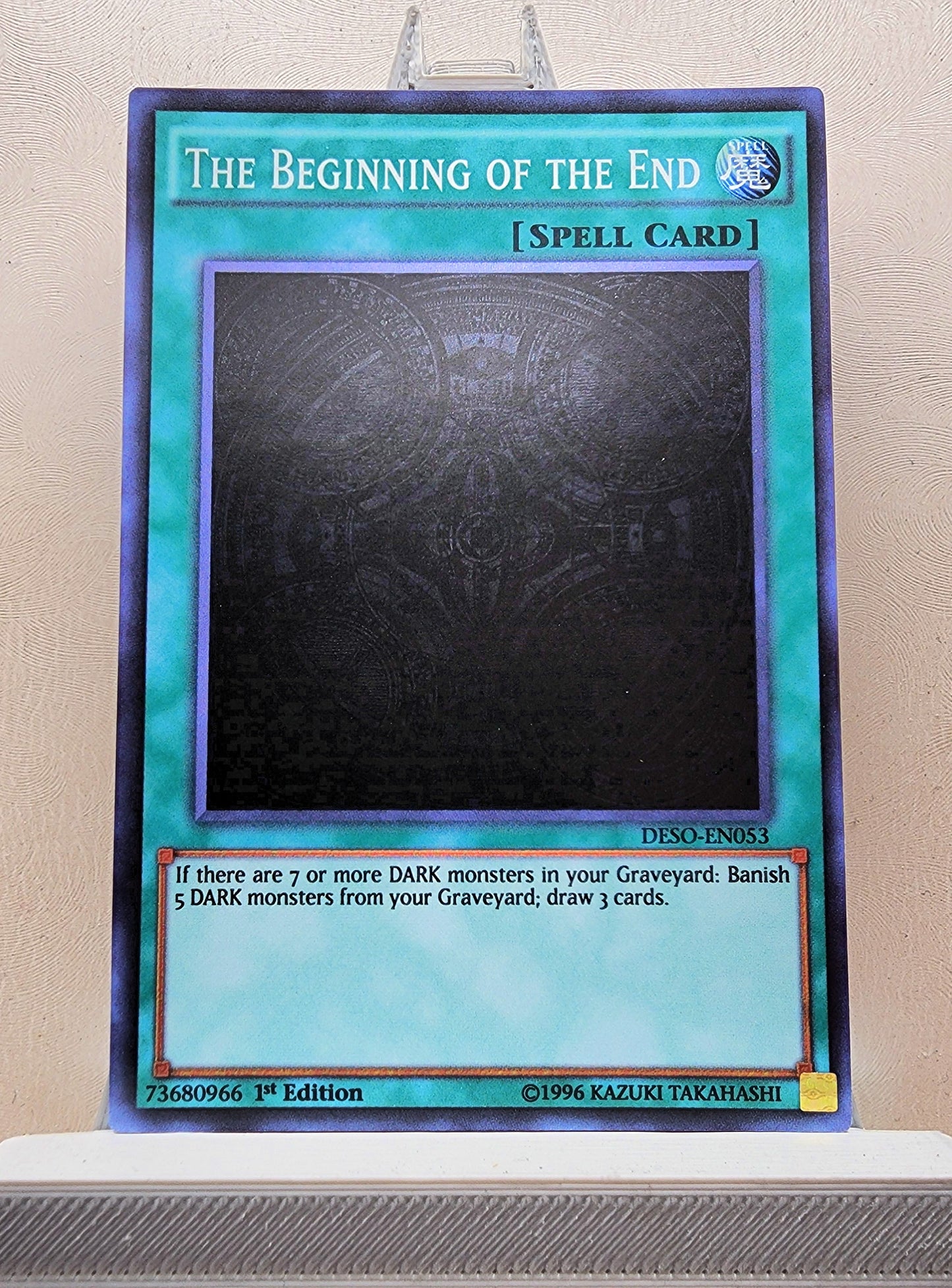 Yugioh! 1x The Beginning of the End (DESO - Super Rare) 1st Edition