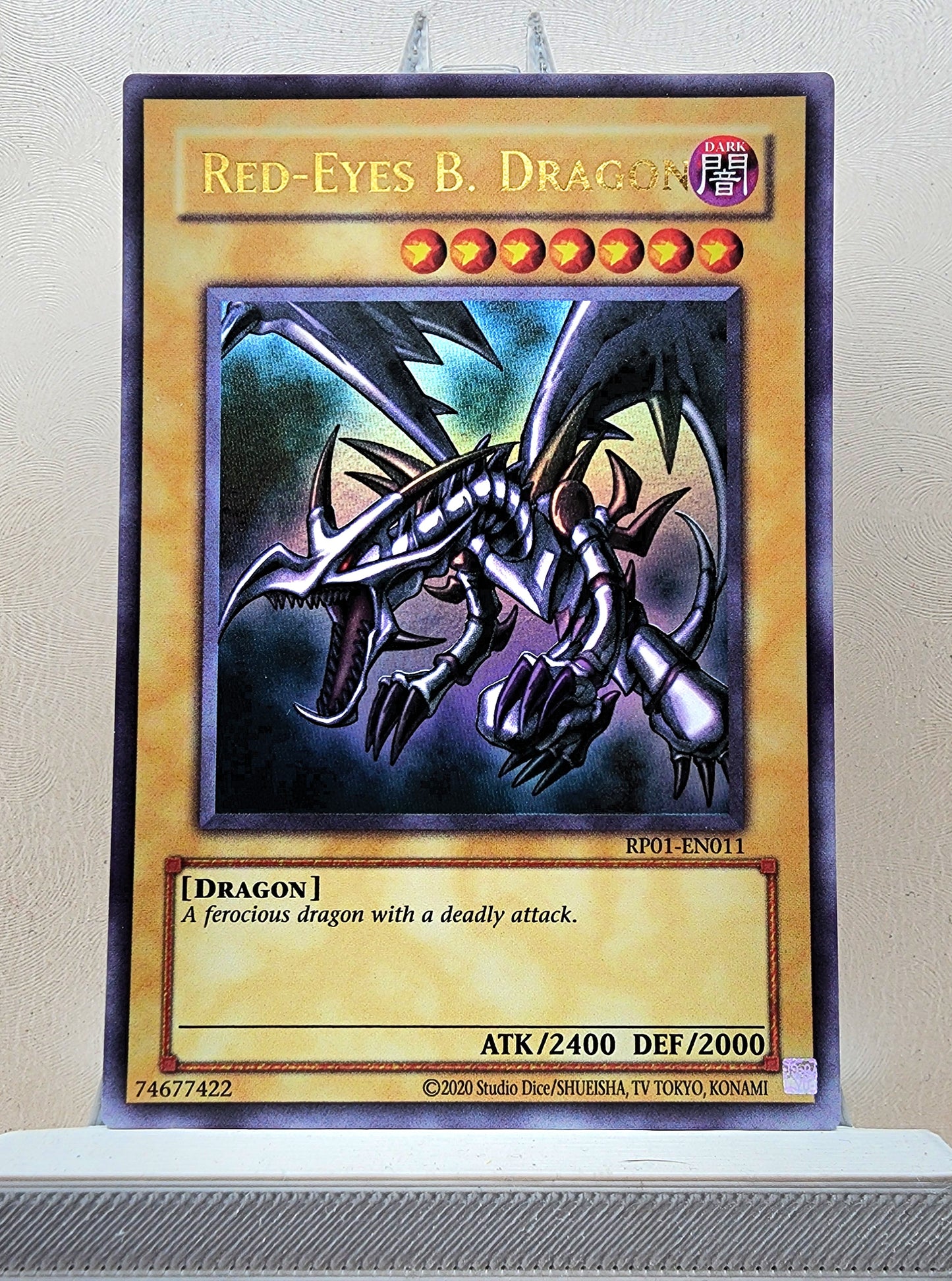 Yugioh! 1x Red-Eyes B. Dragon (RP01 - Ultra Rare) Unli Edition