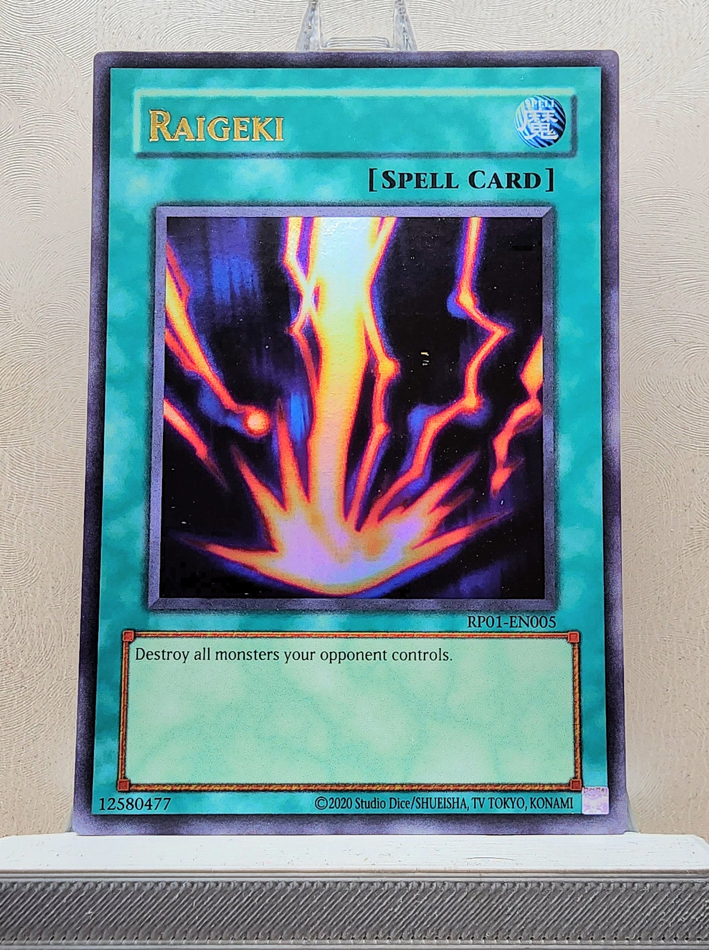 Yugioh! 1x Raigeki (RP01 - Ultra Rare) Unli Edition