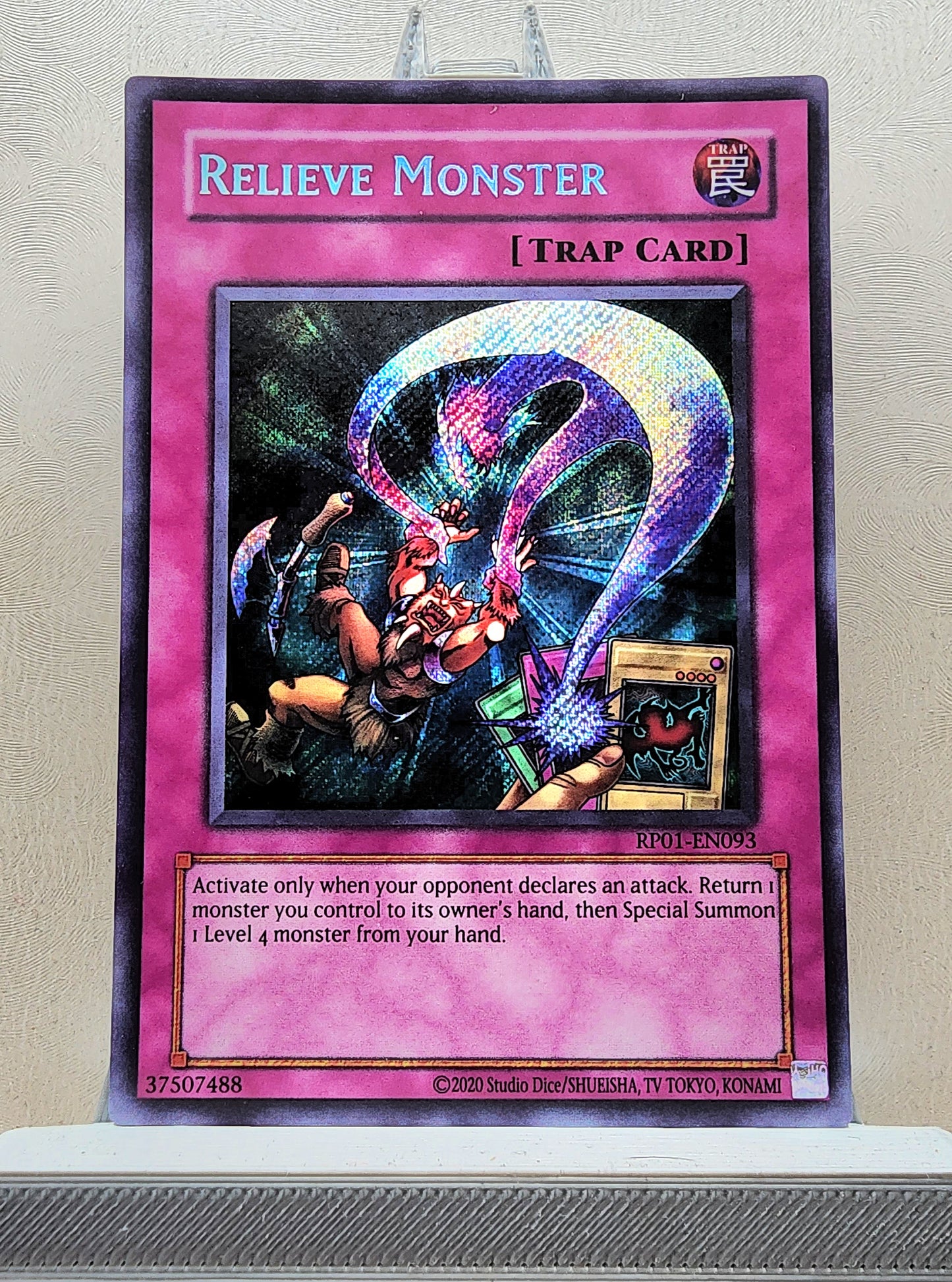 Yugioh! 1x Relieve Monster (RP01 - Secret Rare) Unli Edition