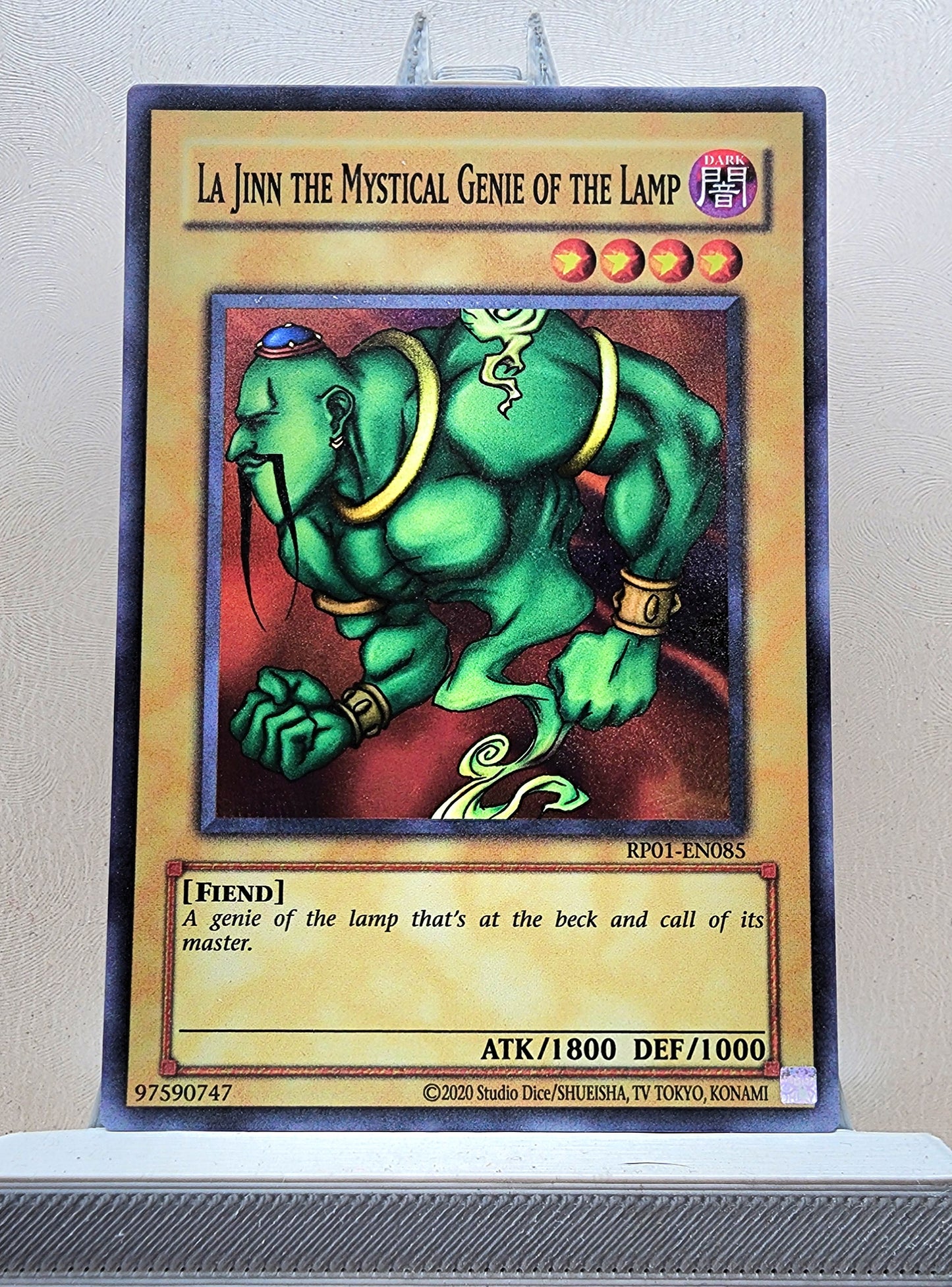Yugioh! 1x La Jinn the Mystical Genie of the Lamp (RP01 - Super Rare) Unli Edition