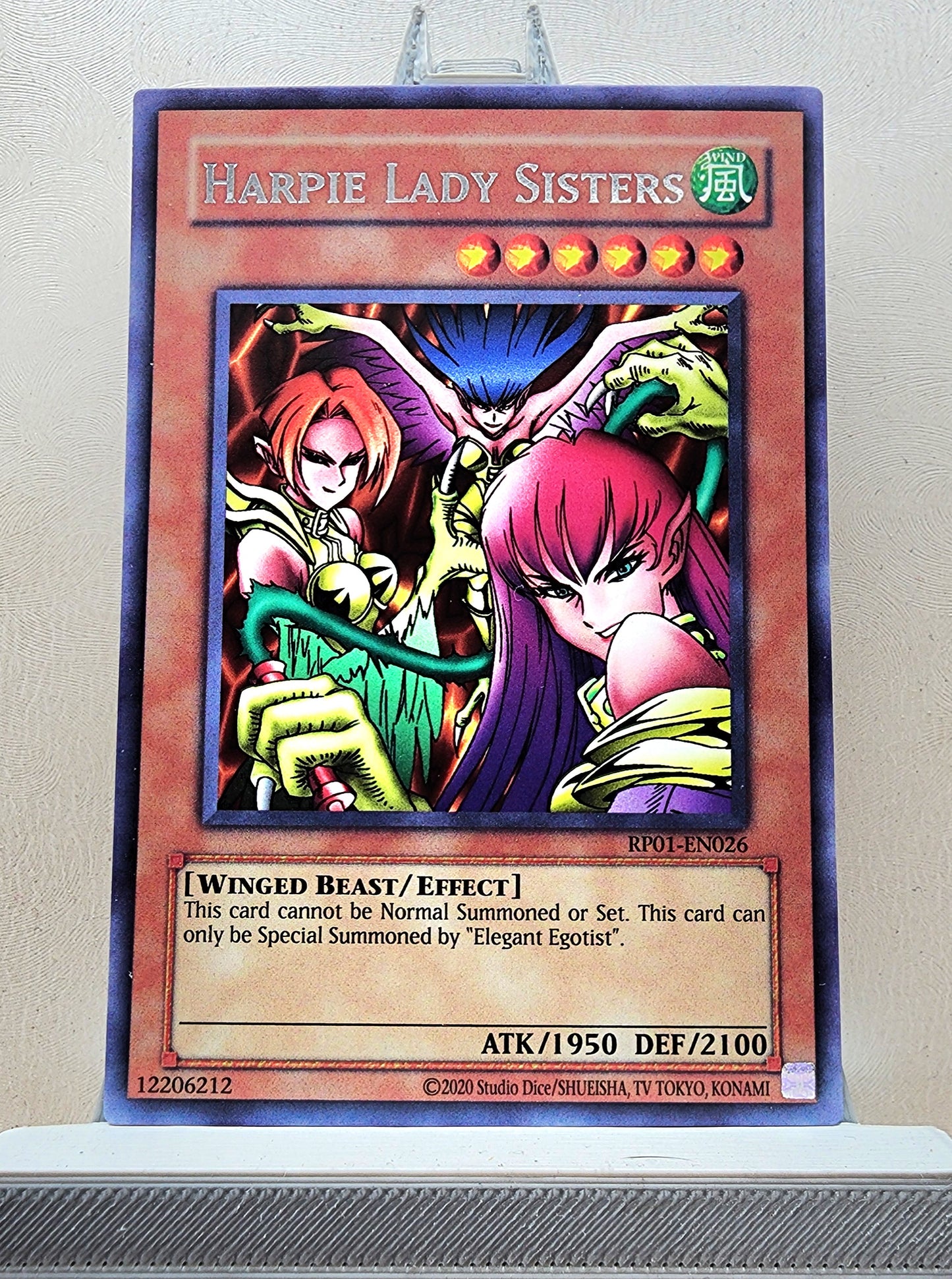 Yugioh! 1x Harpie Lady Sisters (RP01 - Rare) Unli Edition