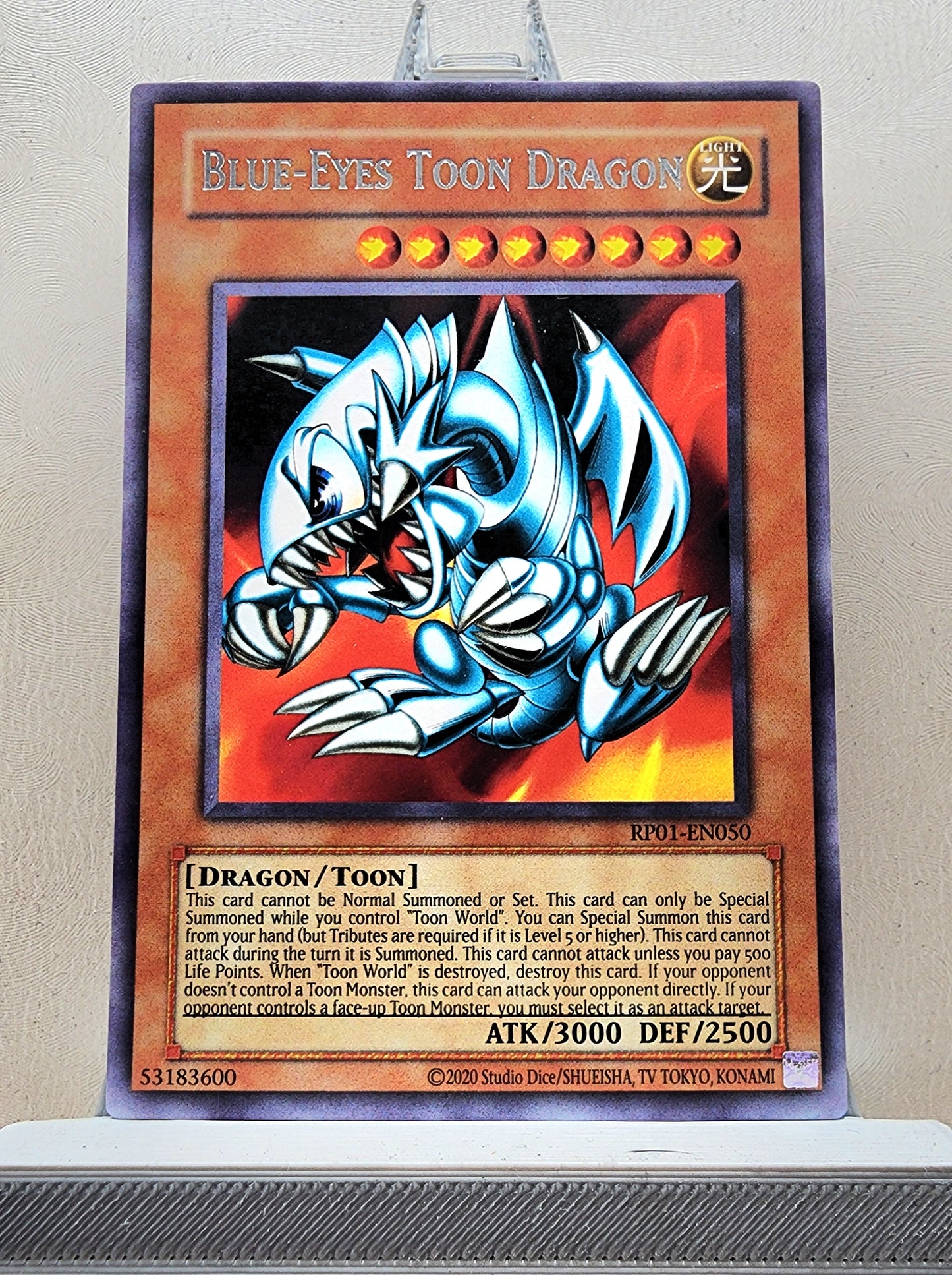 Yugioh! 1x Blue-Eyes Toon Dragon (RP01 - Rare) Unli Edition