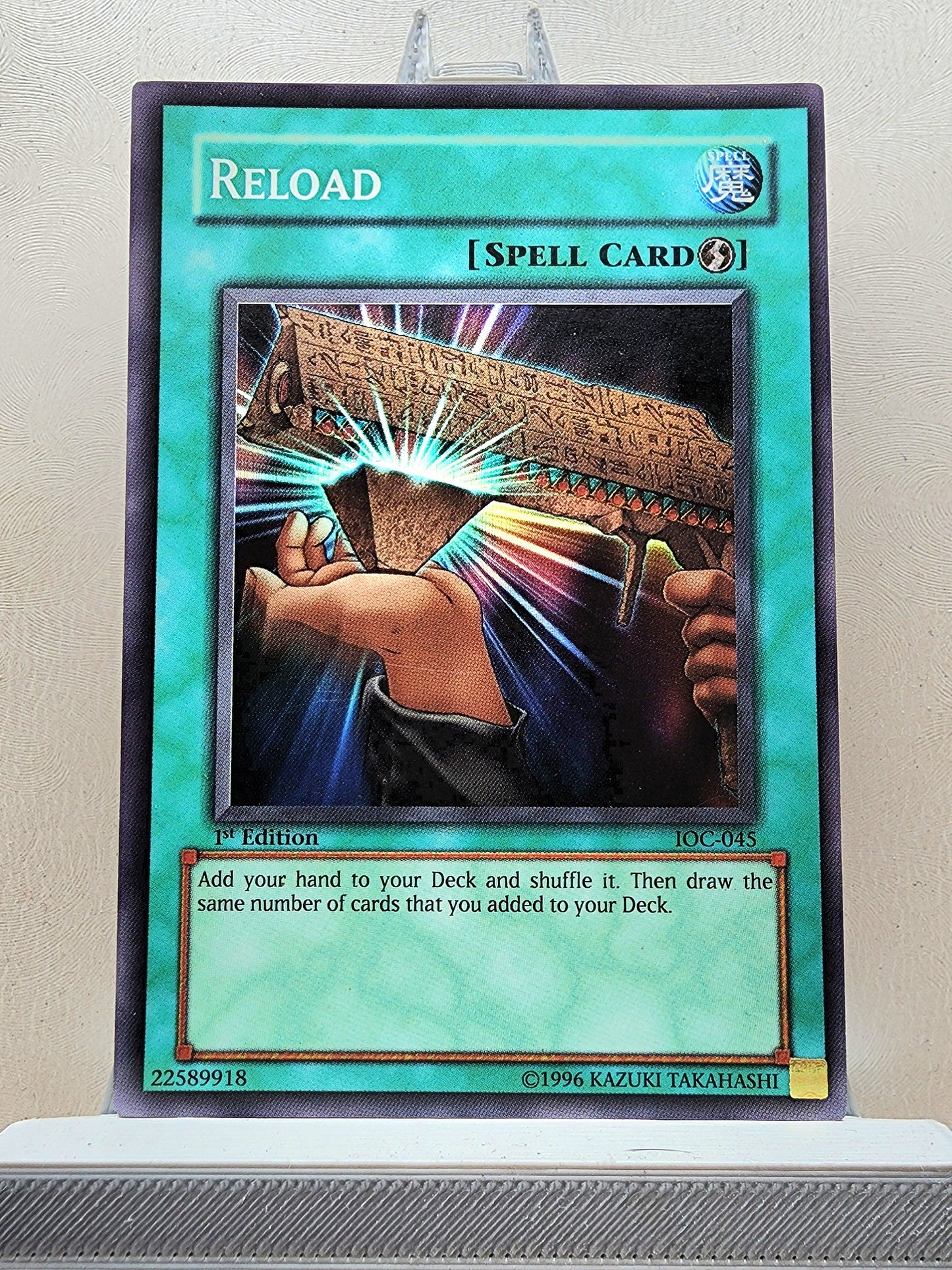 Yugioh! 1x Reload (IOC - Super Rare) 1st Edition