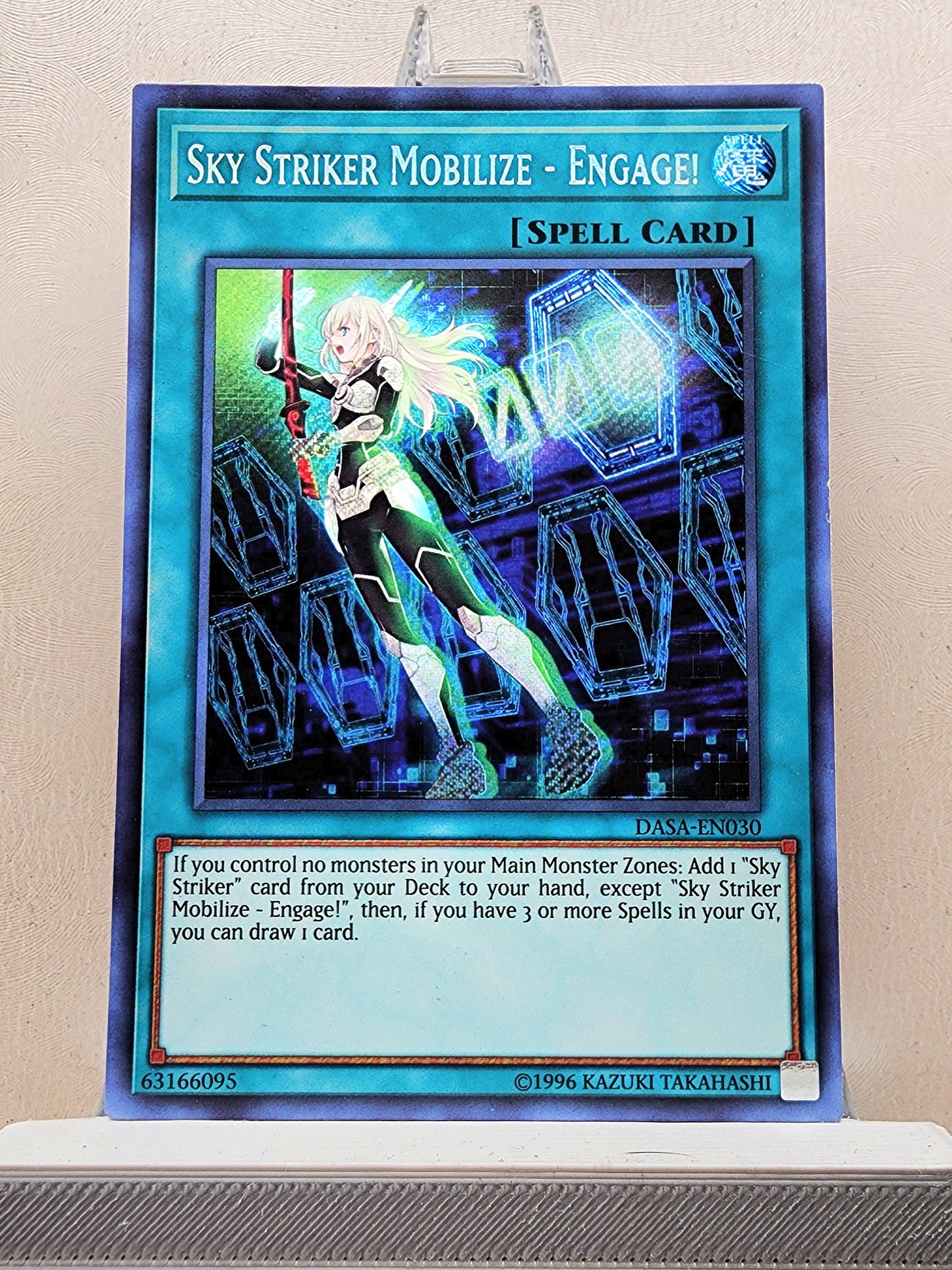 Yugioh! 1x Sky Striker Mobilize - Engage (DASA - Secret Rare) Unli Edition