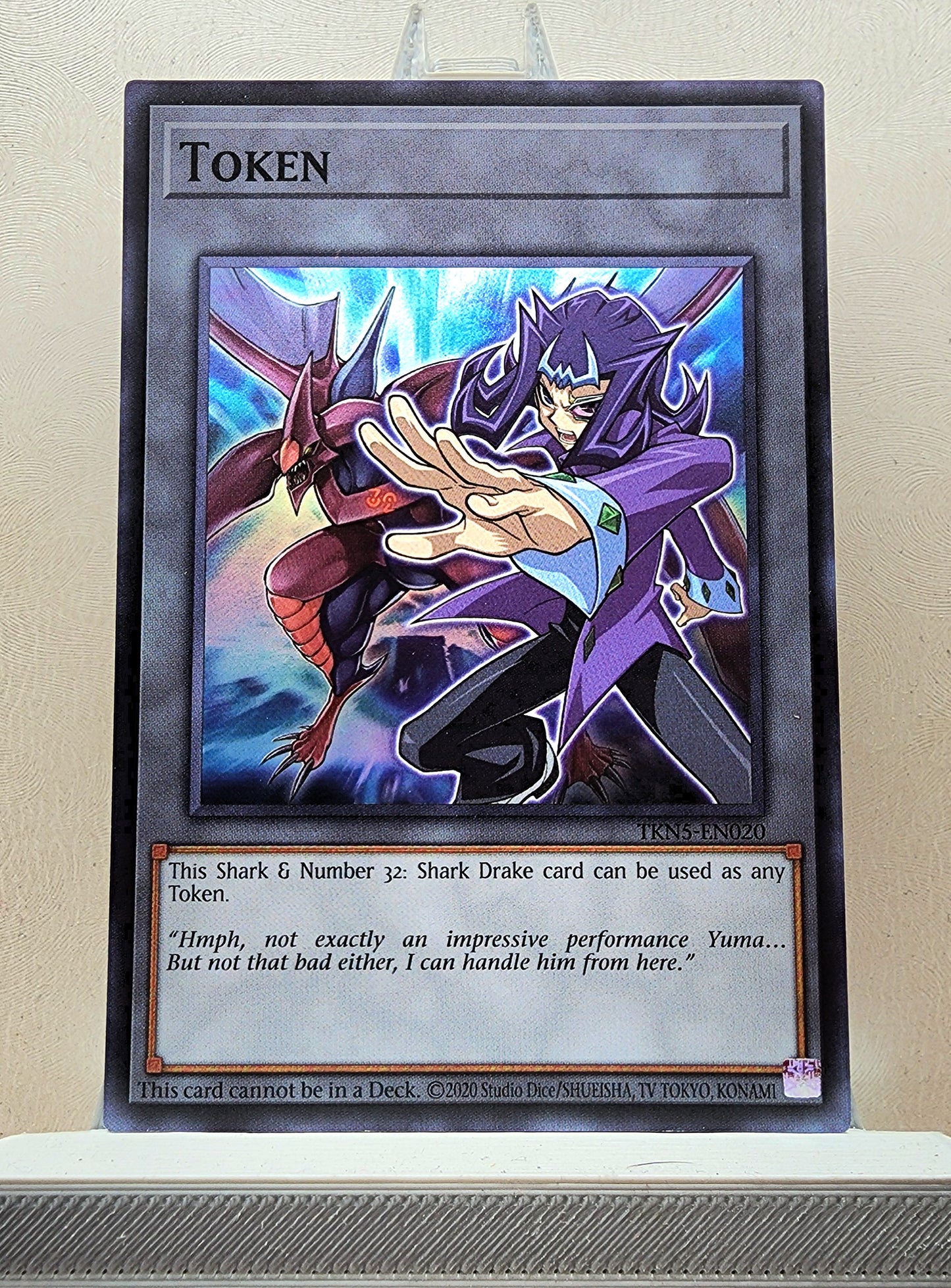 Yugioh! 1x Shark & Number 32: Shark Drake Token (TKN5 - Super Rare) Unli Edition