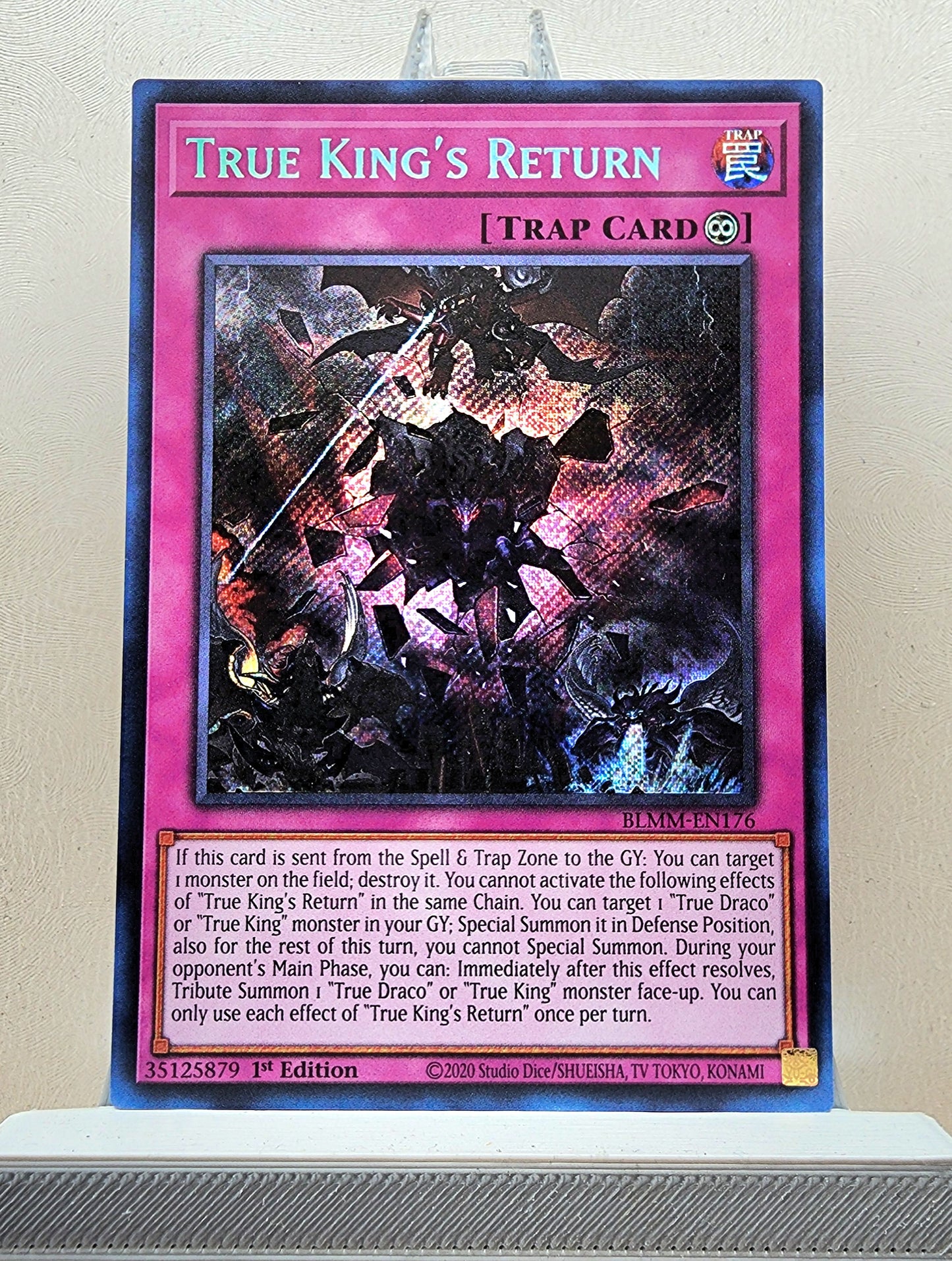 Yugioh! 1x True King's Return (BLMM - Secret Rare) 1st Edition