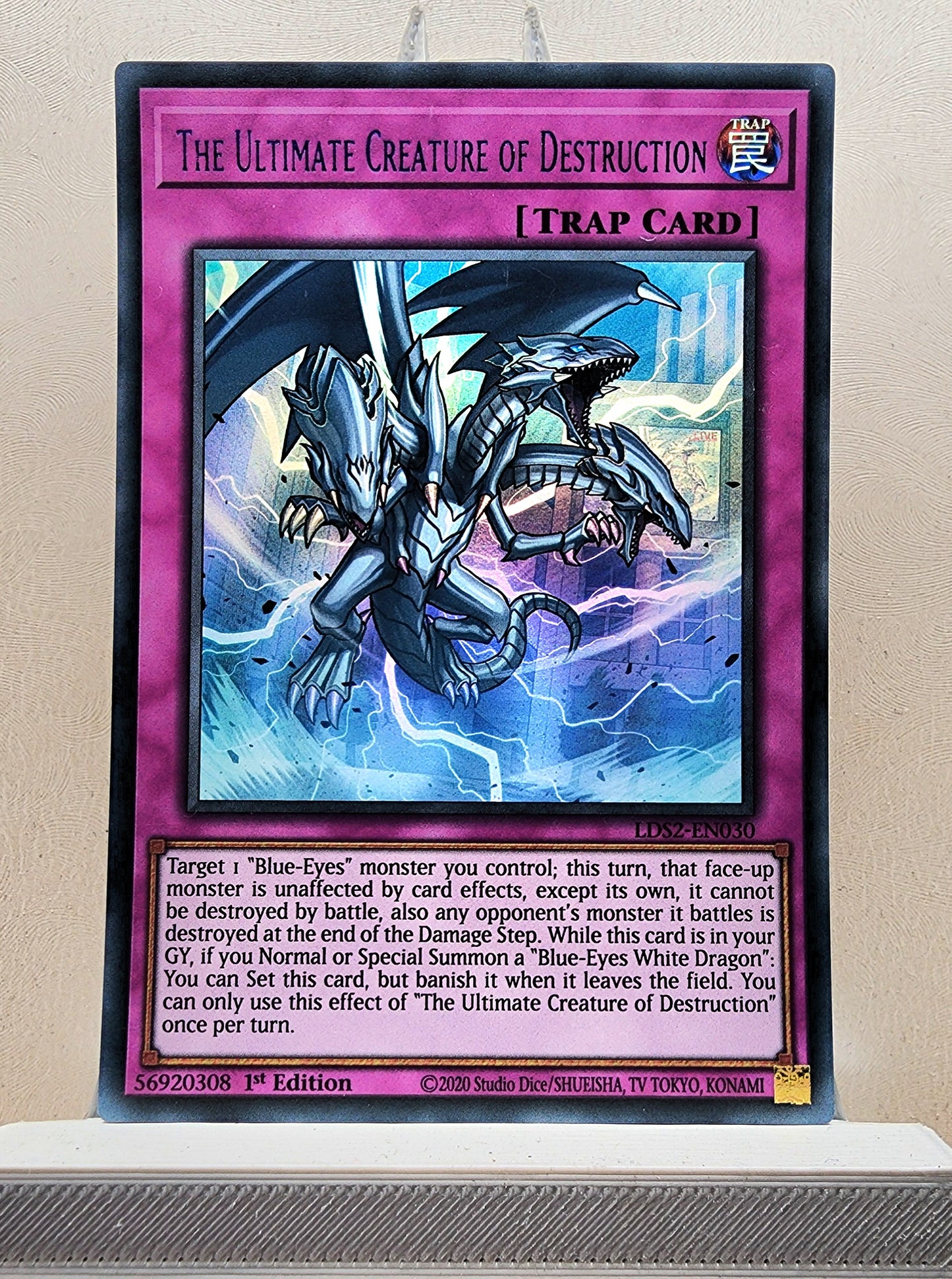 Yugioh! 1x The Ultimate Creature of Destruction (LDS2 - Ultra Rare) 1st Edition