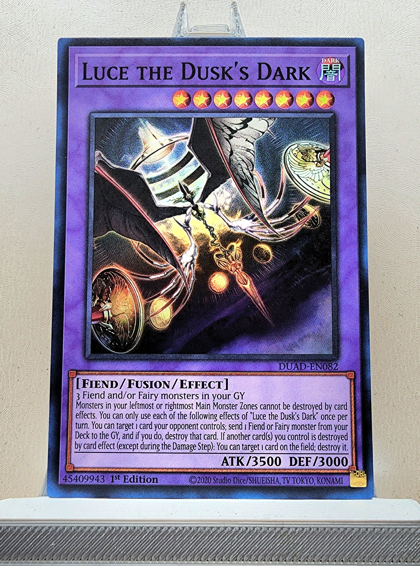 Yugioh! 1x Luce the Dusk's Dark (DUAD - Super Rare) 1st Edition