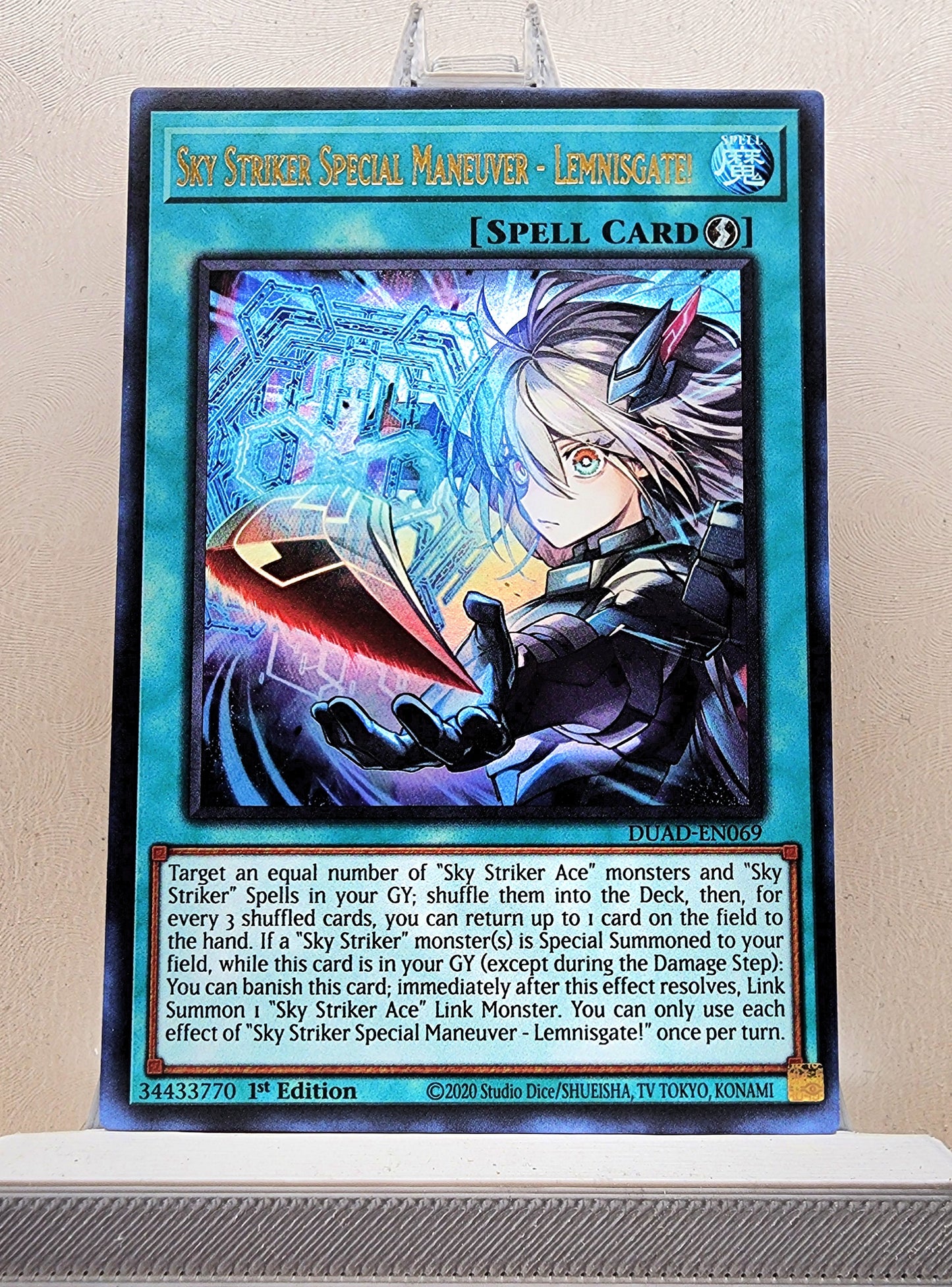 Yugioh! 1x Sky Striker Special Maneuver - Lemnisgate (DUAD - Ultra Rare) 1st Edition