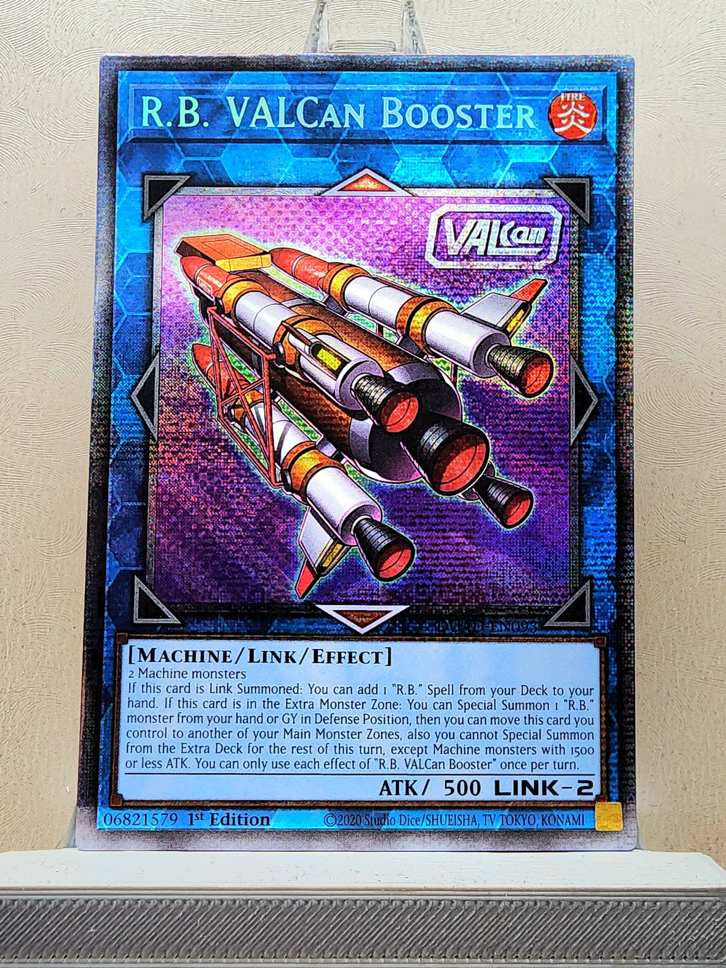 Yugioh! 1x R.B. VALCan Booster (DUAD - Starlight Rare) 1st Edition