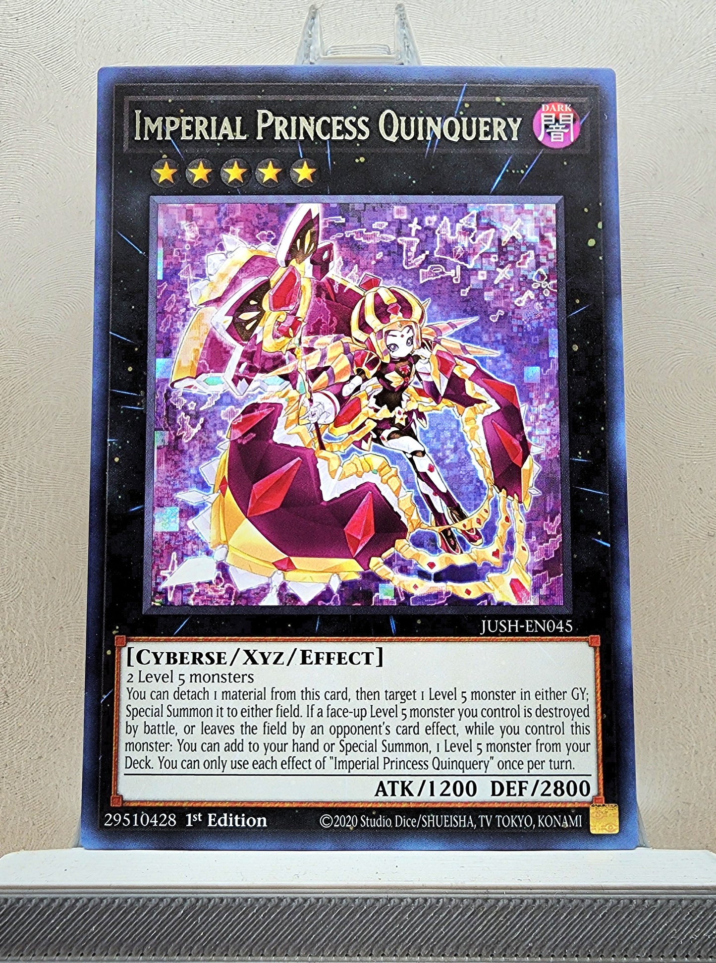 Yugioh! Justice Hunters Singles (JUSH - Rare) 1st Edition