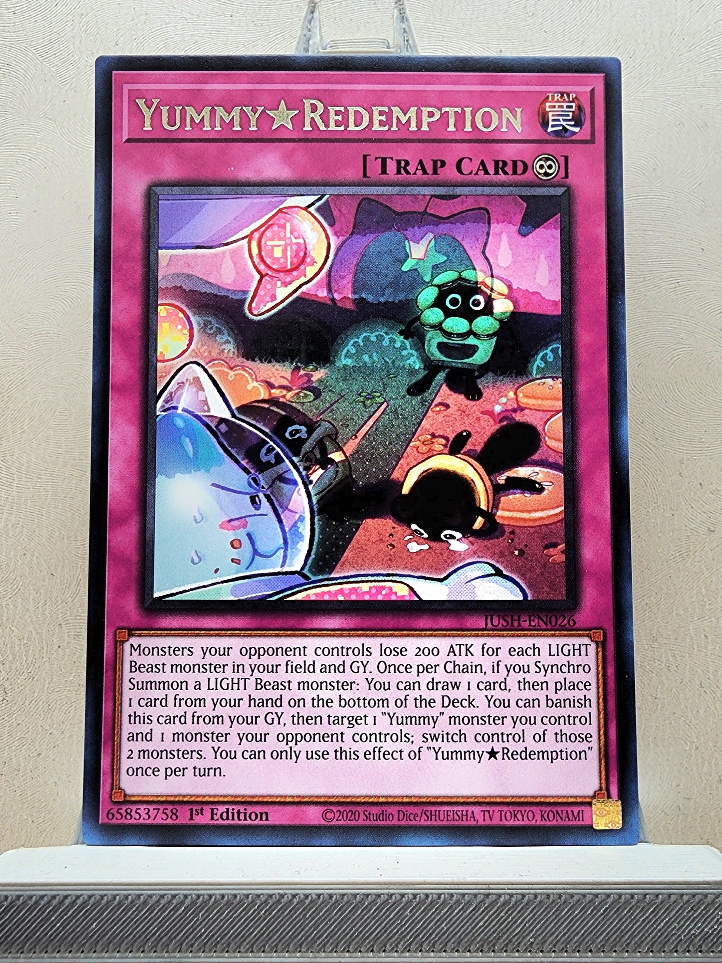 Yugioh! Justice Hunters Singles (JUSH - Rare) 1st Edition