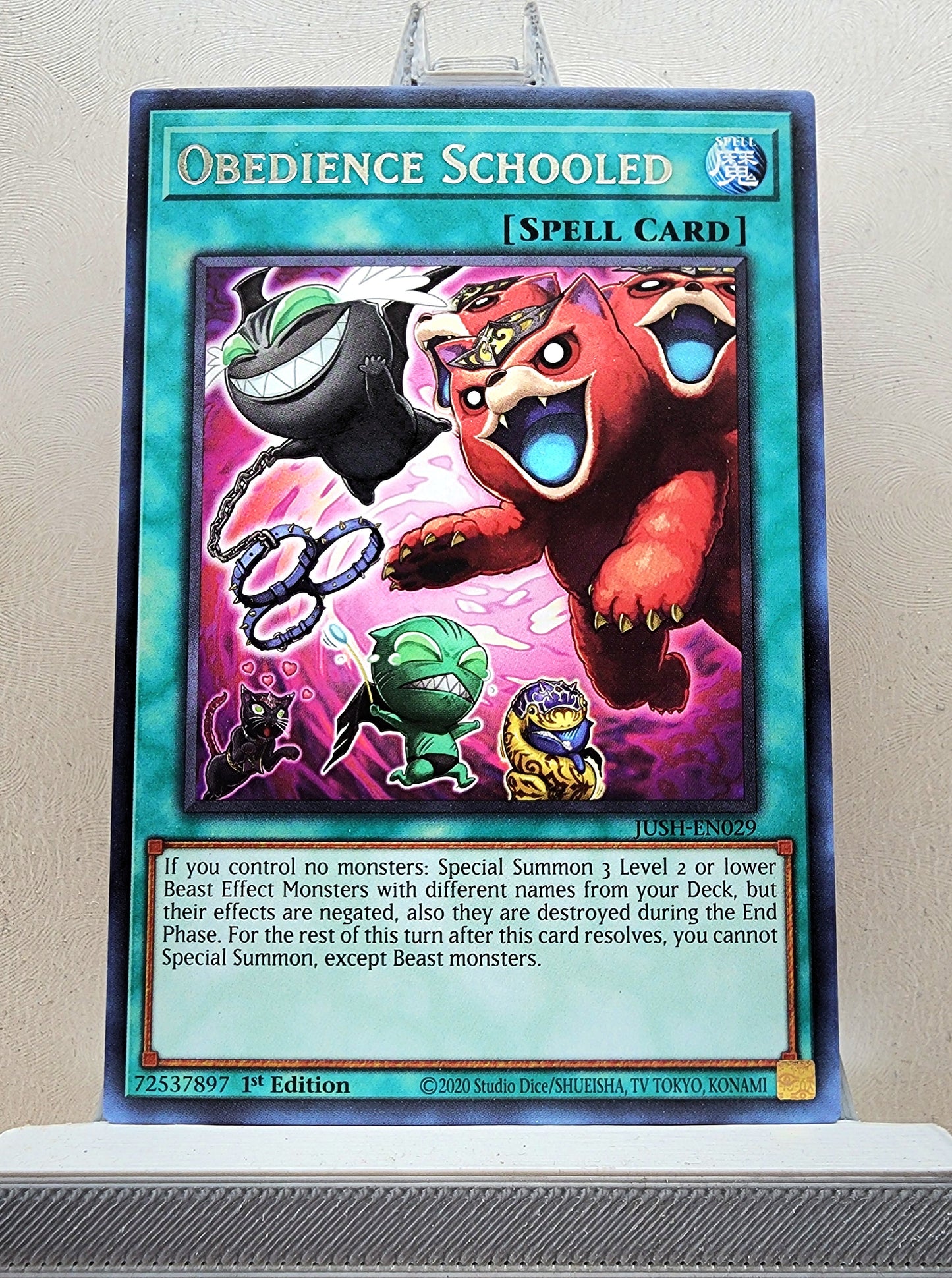Yugioh! Justice Hunters Singles (JUSH - Rare) 1st Edition