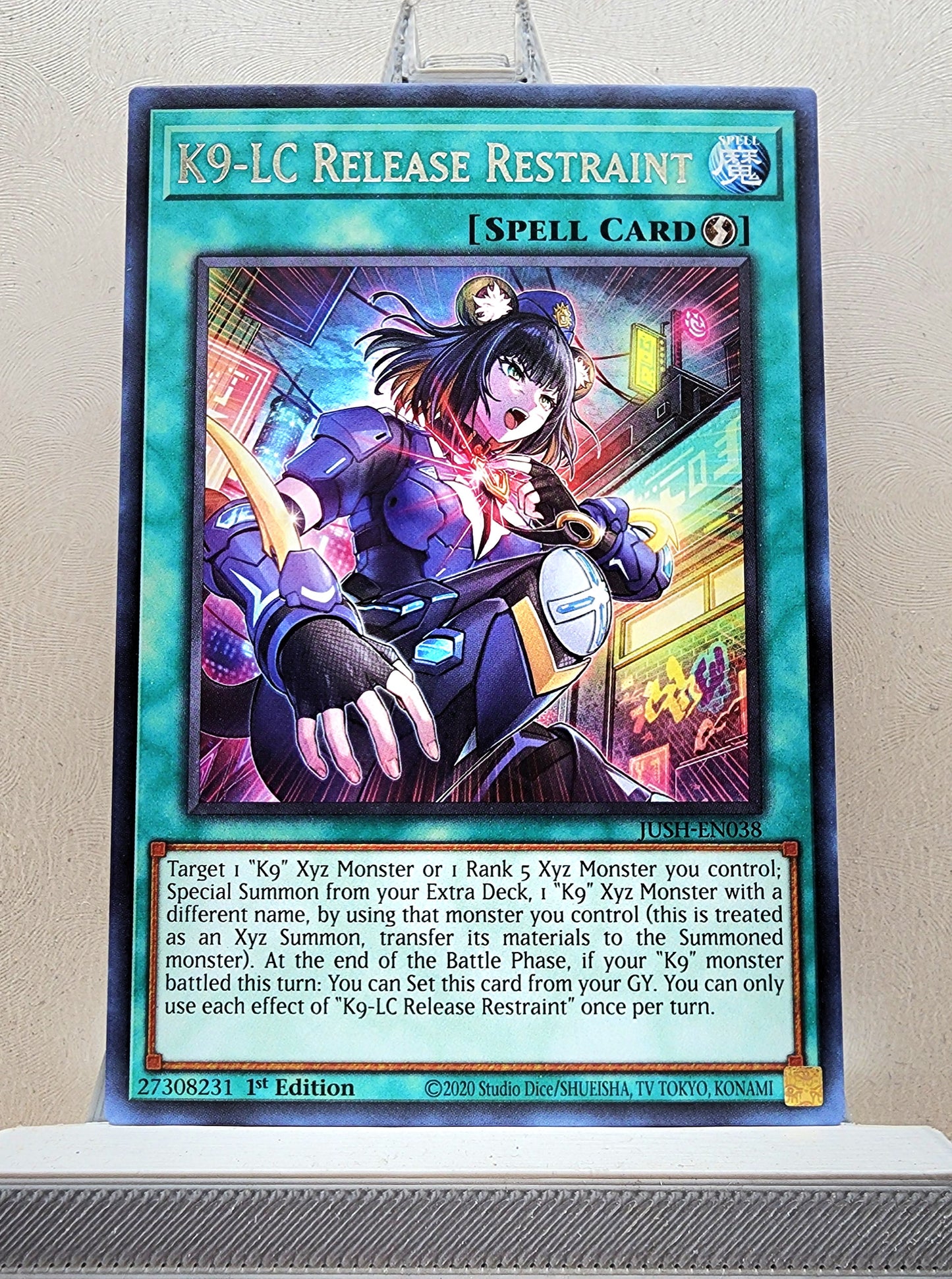 Yugioh! Justice Hunters Singles (JUSH - Rare) 1st Edition