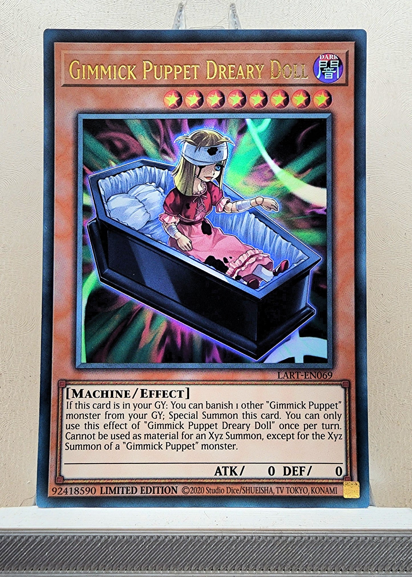 Yugioh! 1x Gimmick Puppet Dreary Doll (LART - Ultra Rare) Limited Edition