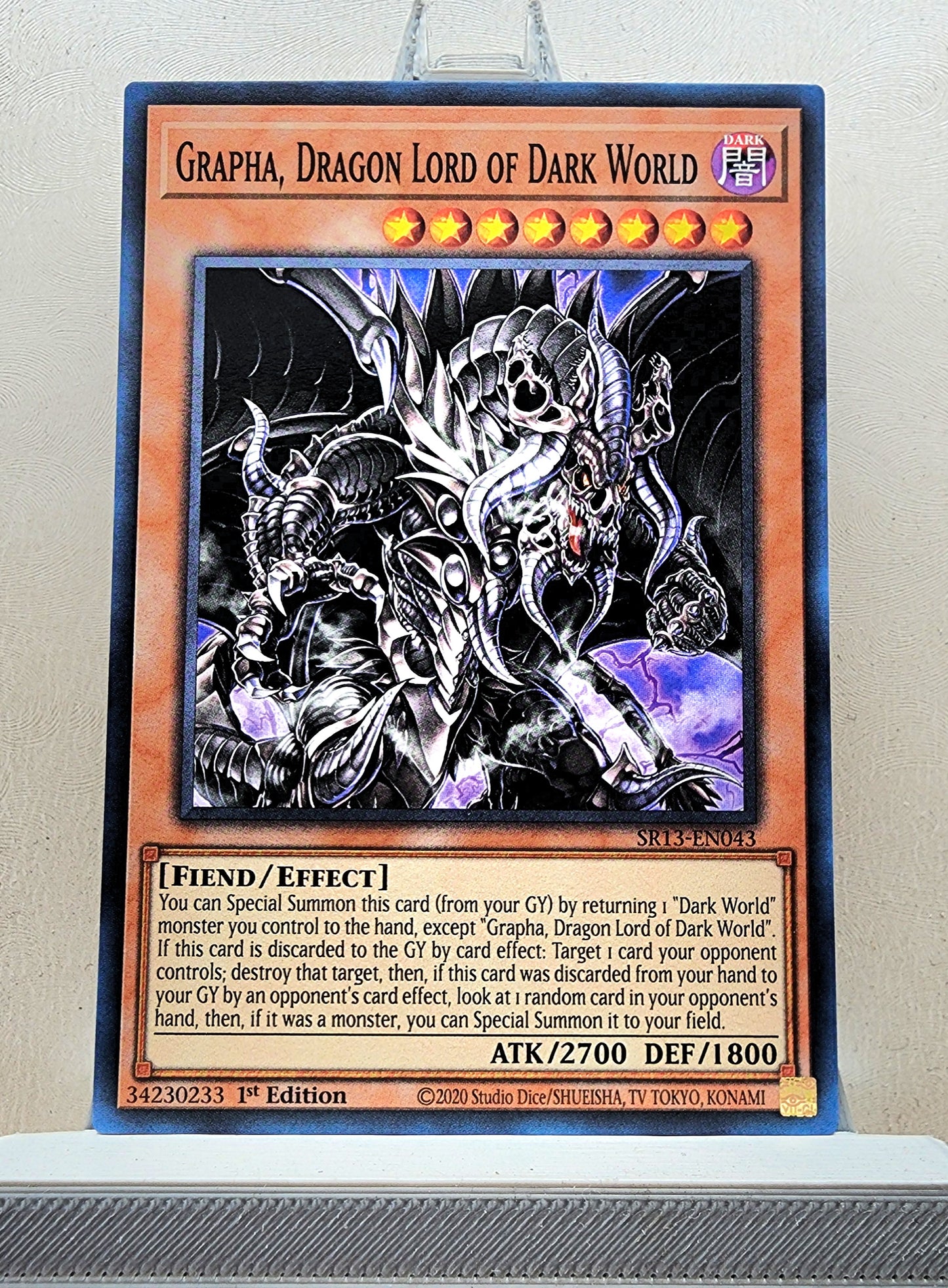 Yugioh! Structure Deck: Dark World Singles (SR13 - Common) 1st Edition