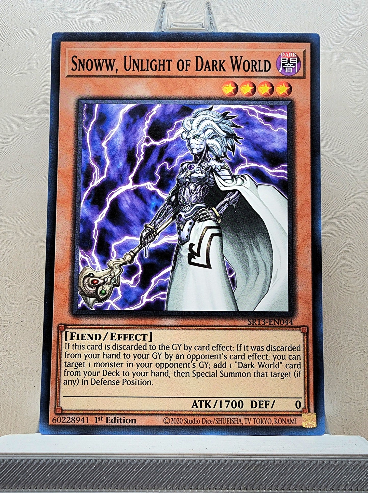 Yugioh! Structure Deck: Dark World Singles (SR13 - Common) 1st Edition