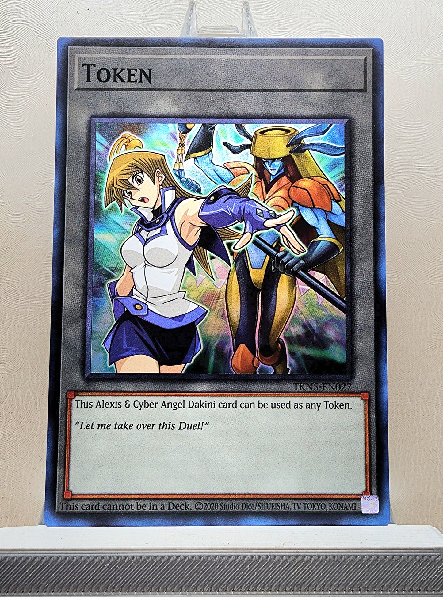 Yugioh! 1x Alexis & Cyber Angel Dakini Token (TKN5 - Super Rare) Unli Edition