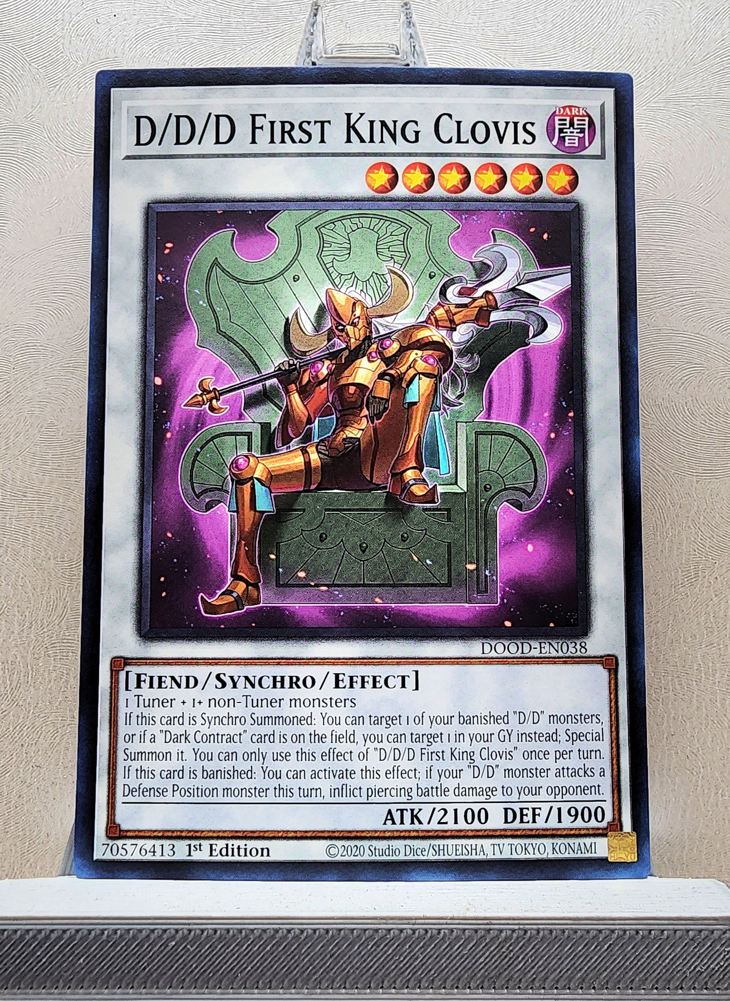 Yugioh! Doom of Dimensions Singles (DOOD - Common) 1st Edition