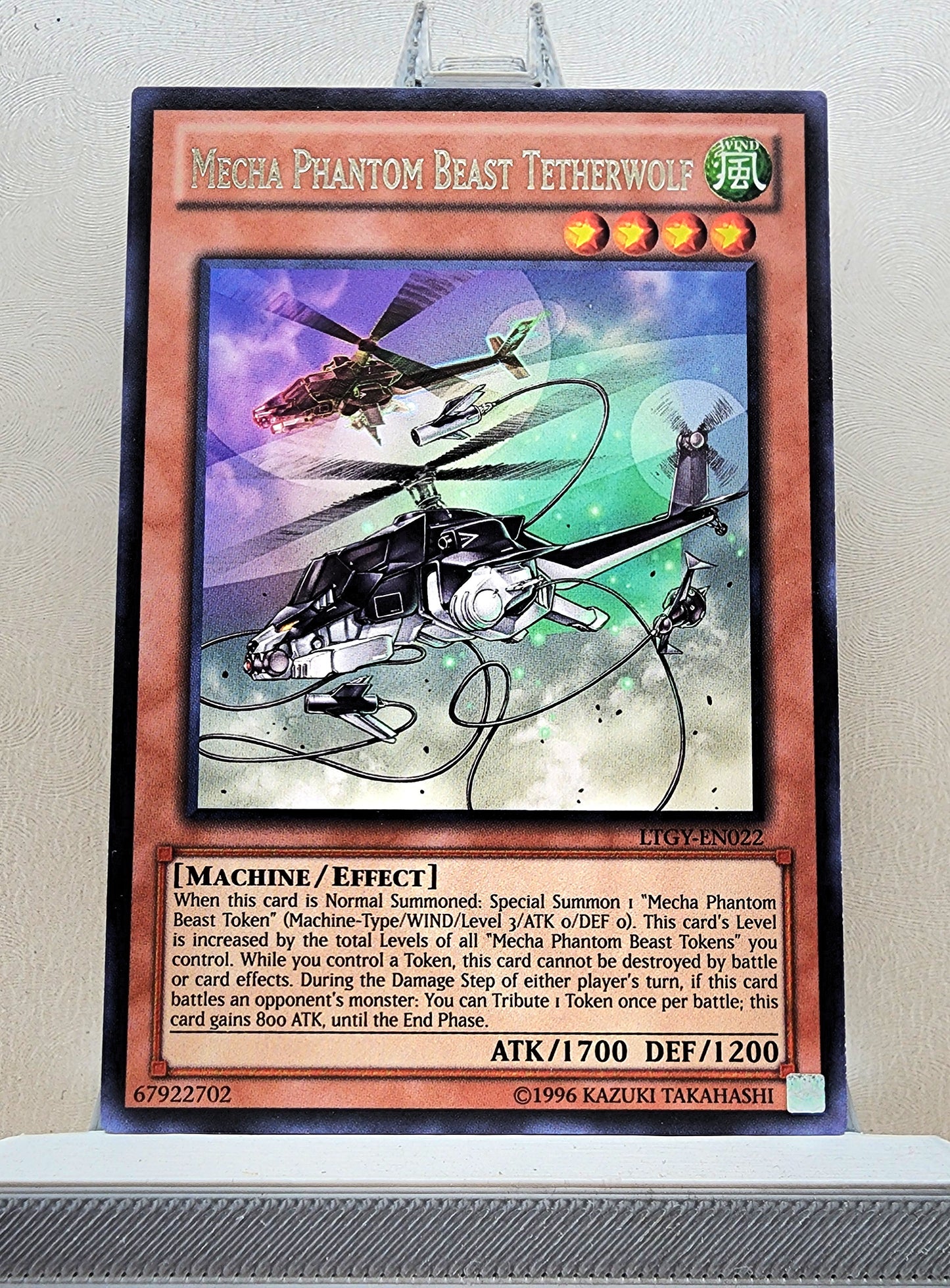 Yugioh! 1x Mecha Phantom Beast Tetherwolf (LTGY - Rare) Unli Edition