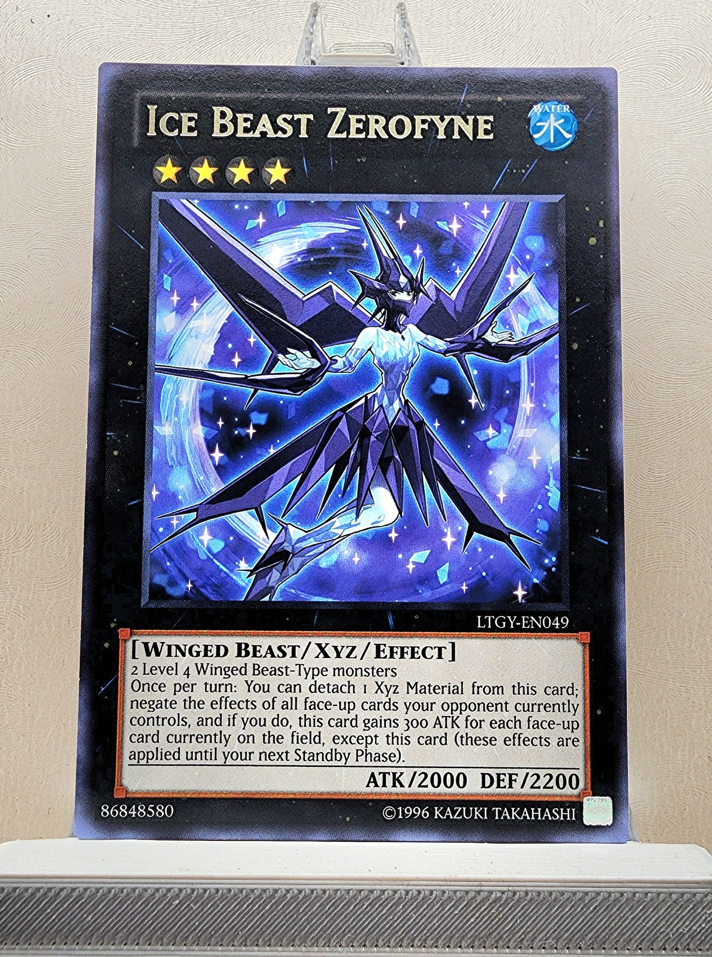 Yugioh! 1x Ice Beast Zerofyne (LTGY - Rare) Unli Edition