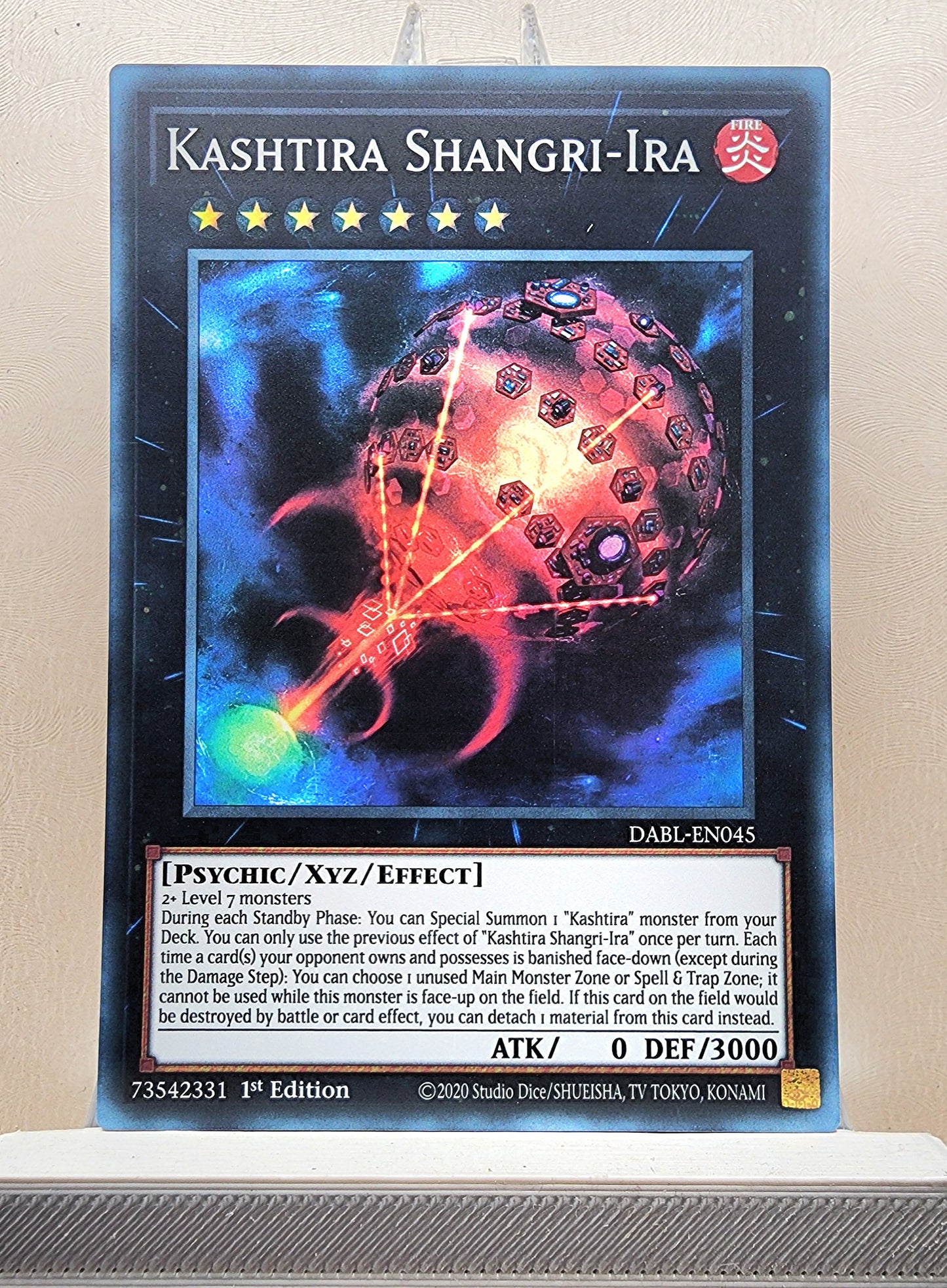 Yugioh! 1x Kashtira Shangri-Ira (DABL - Super Rare) 1st Edition