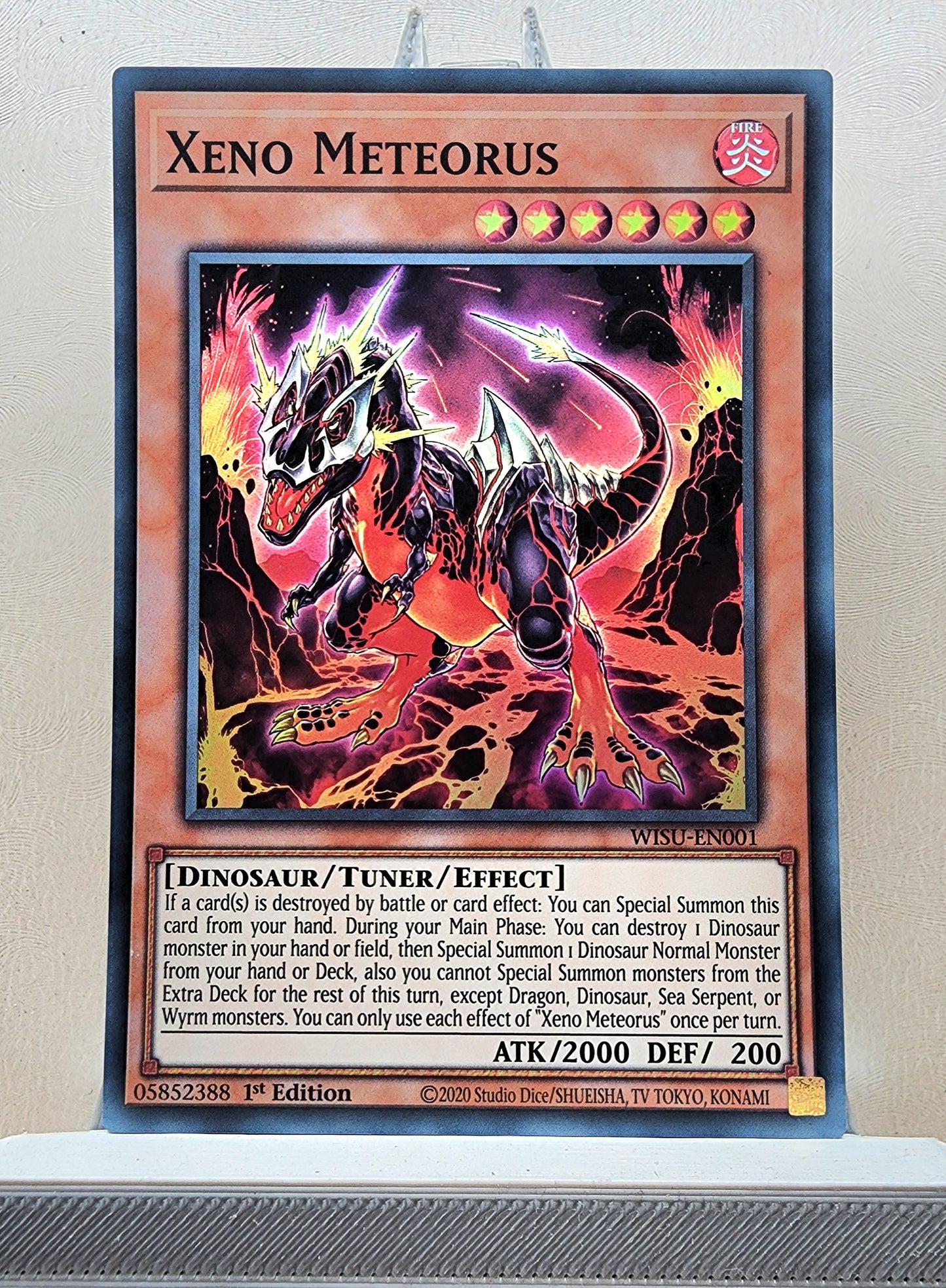 Yugioh! 1x Xeno Meteorus (WISU - Super Rare) 1st Edition