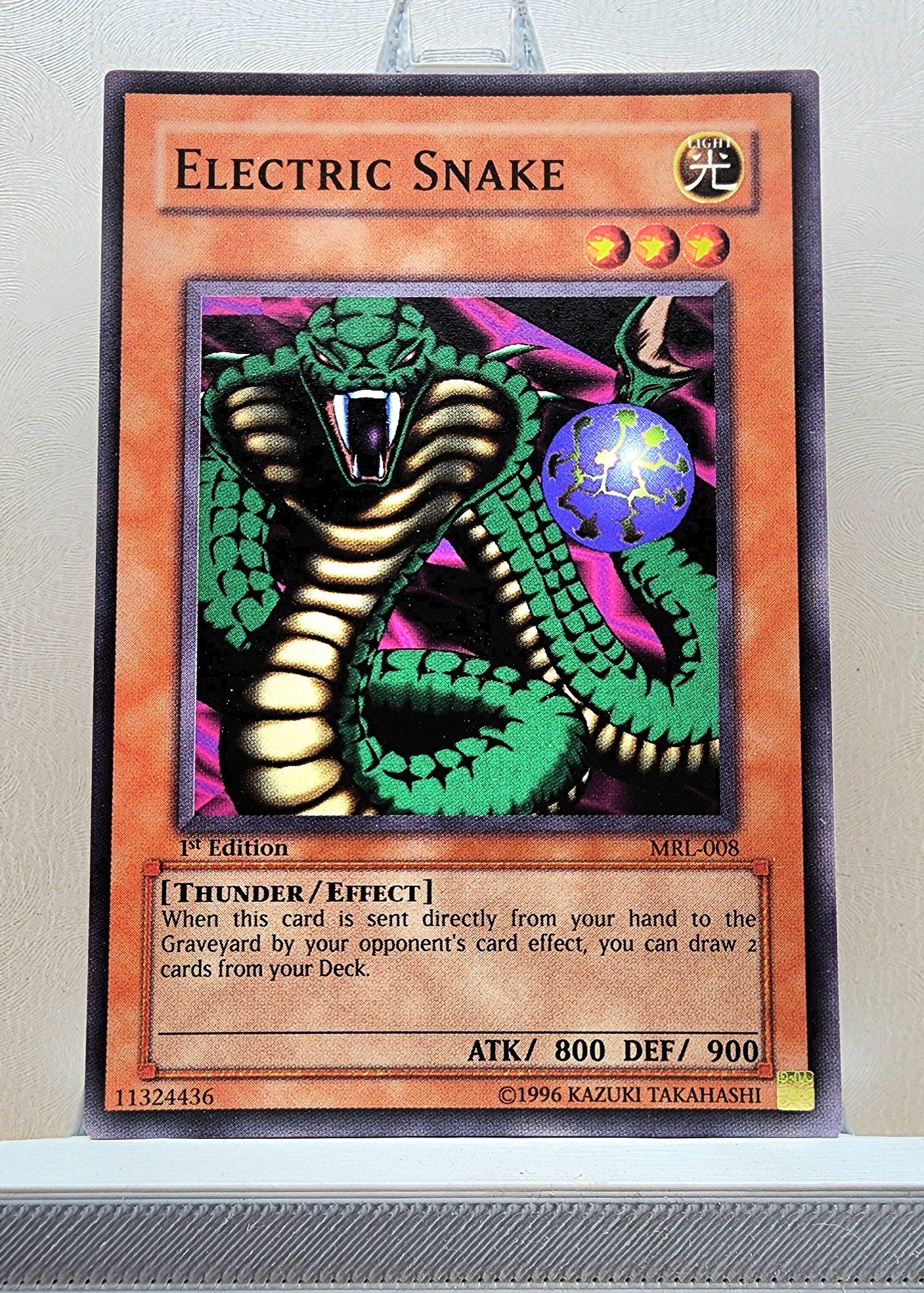 Yugioh! 1x Electric Snake (MRL - Common) 1st Edition